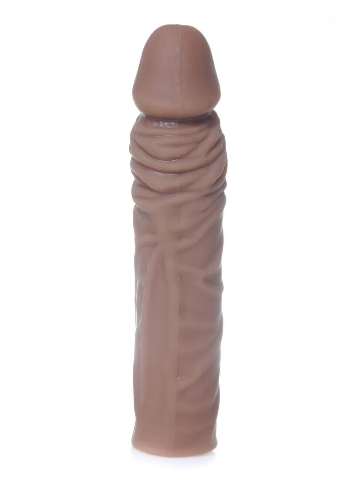 denu-shop Penishülle TPE Cock Sexspielzeug Extender Vergrößerung Penishülle Sleeve Kondom