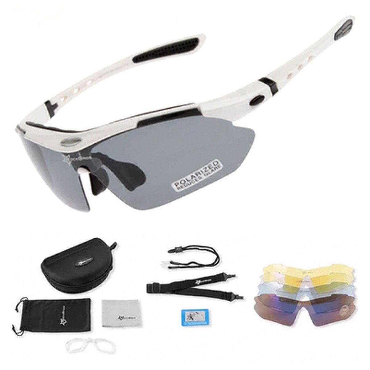 ROCKBROS Fahrradbrille Rockbros 10002 Fahrradbrille polarisiert