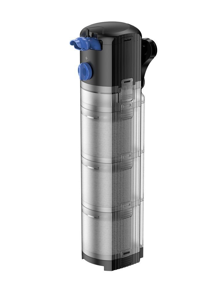 Aquaone Aquariumfilter AquaOne Aquarium Filter CF-1500S I Innenfilter für Aquarien bis 500 Liter I Pumpe mit 1500 L/h Durchfluss I Aquariumfilter für Süß- und Meerwasser Becken