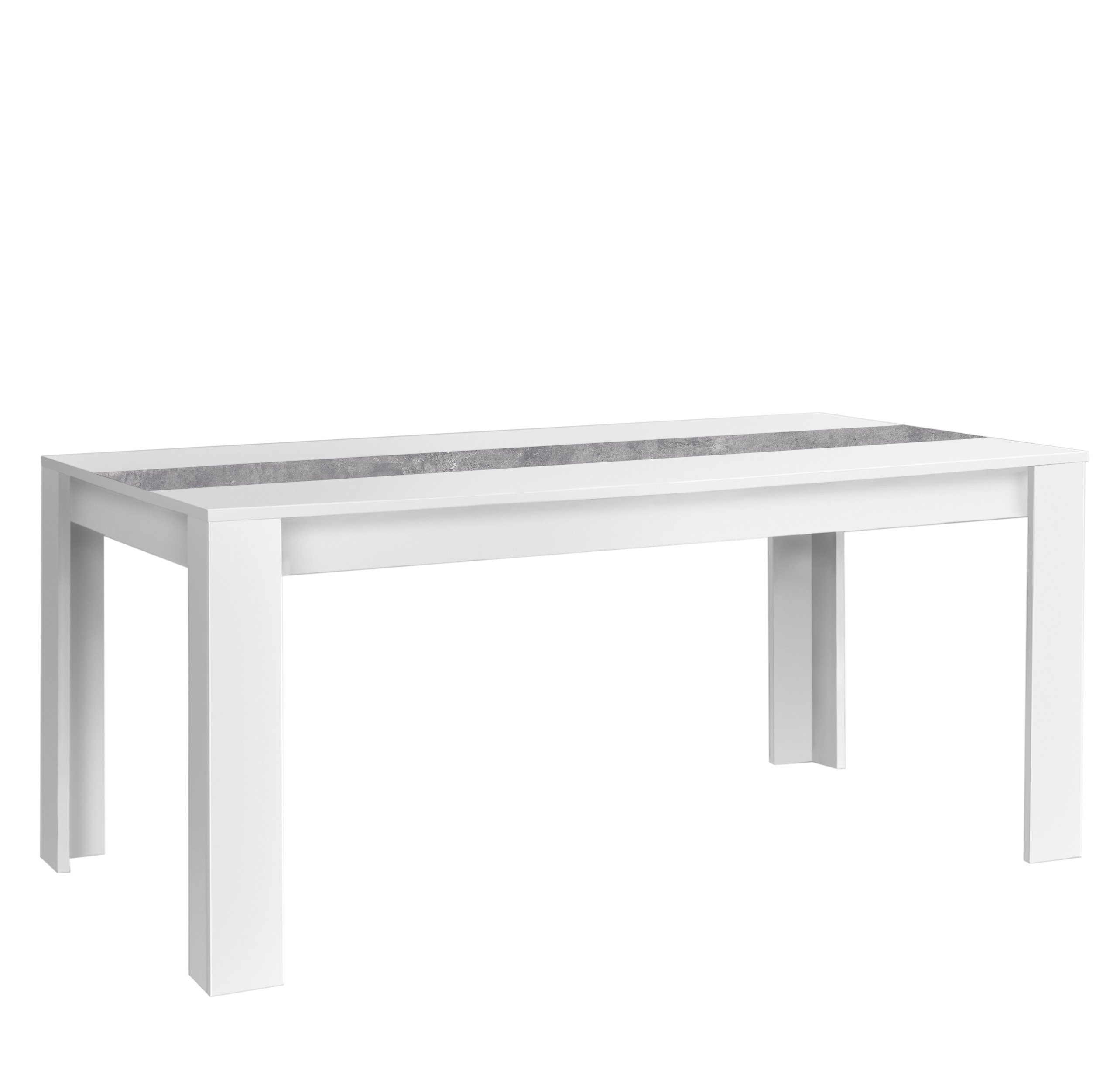 Weiß Esszimmer Esstisch Lucienne, Esstisch Newroom Modern Esszimmertisch Tisch