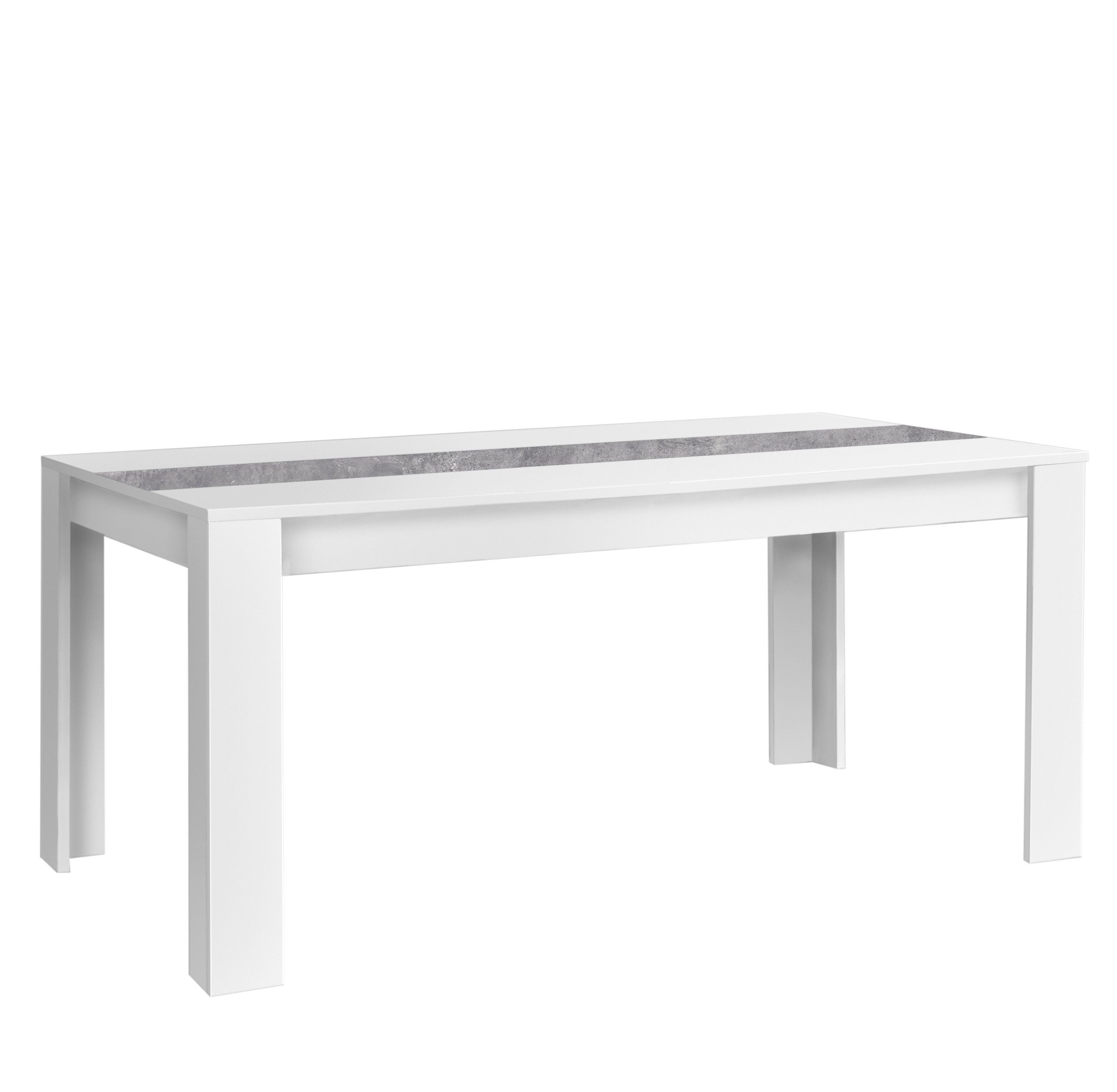 Newroom Esstisch Lucienne, Esstisch Weiß Modern Esszimmertisch Tisch Esszimmer