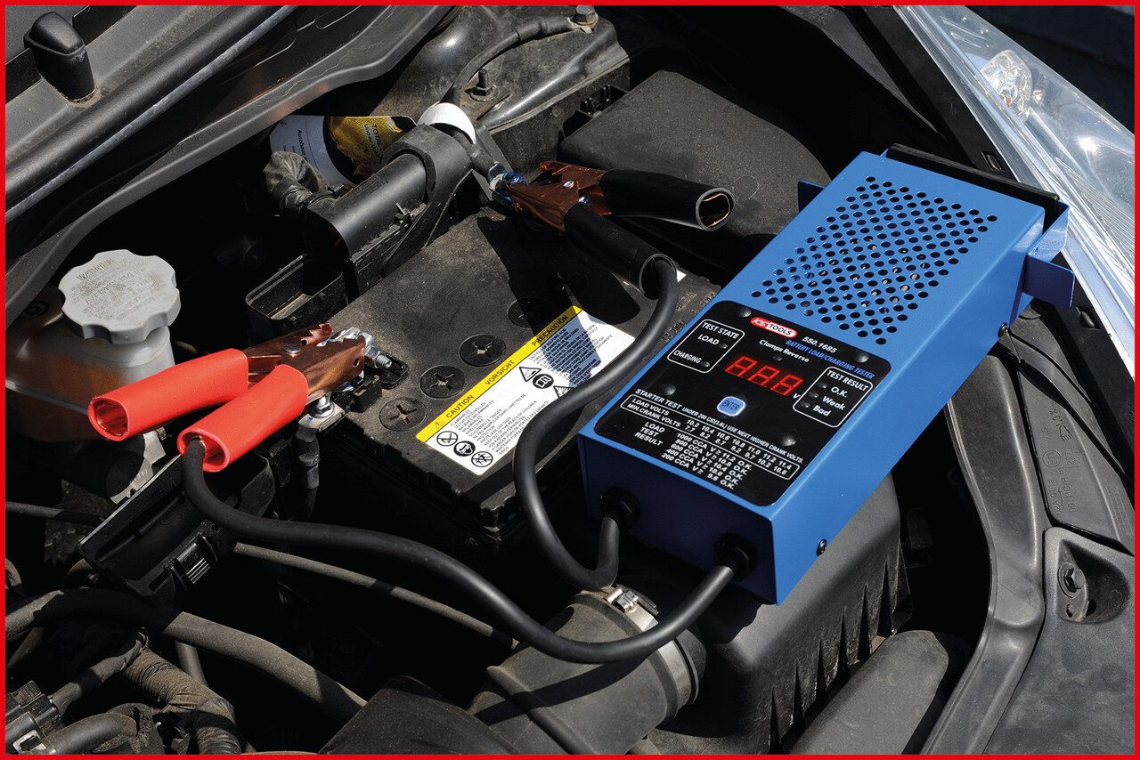 KS Tools Batterietester, 12V Digital