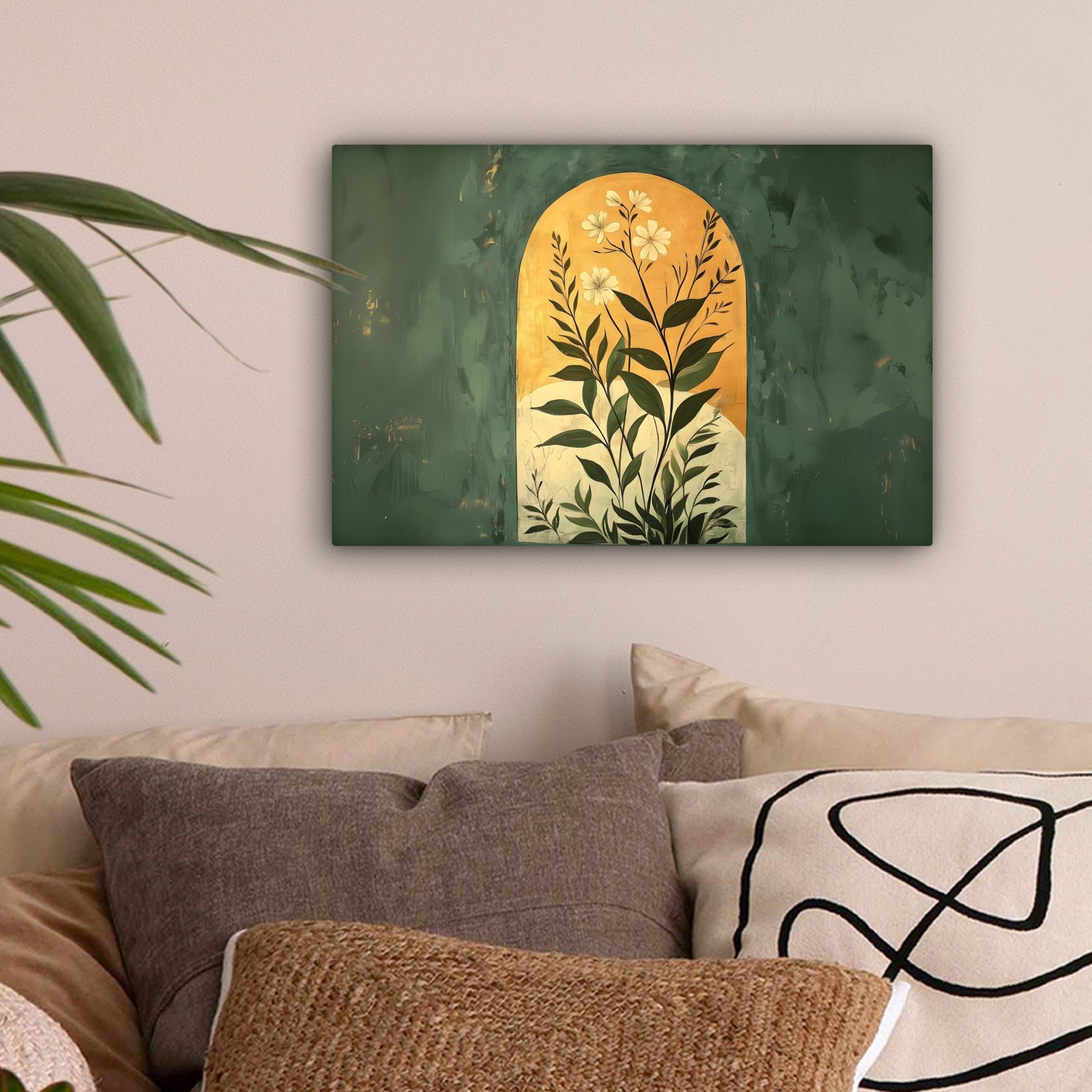 OneMillionCanvasses® Leinwandbild Pflanze - Blumen - günstig online kaufen