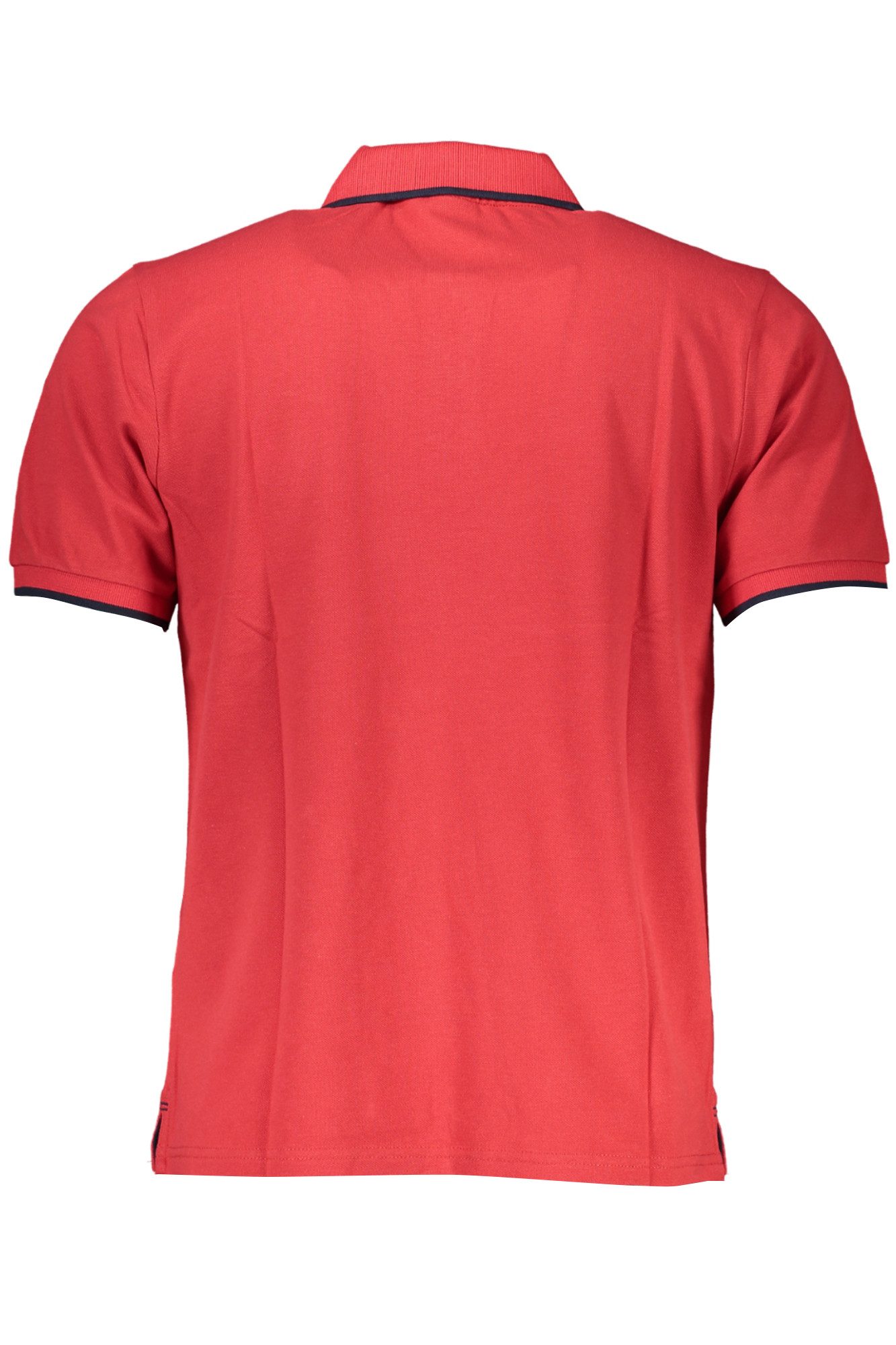 North Sails Poloshirt Herren Kurzarm-Poloshirt in Rot mit Kontrastdetails