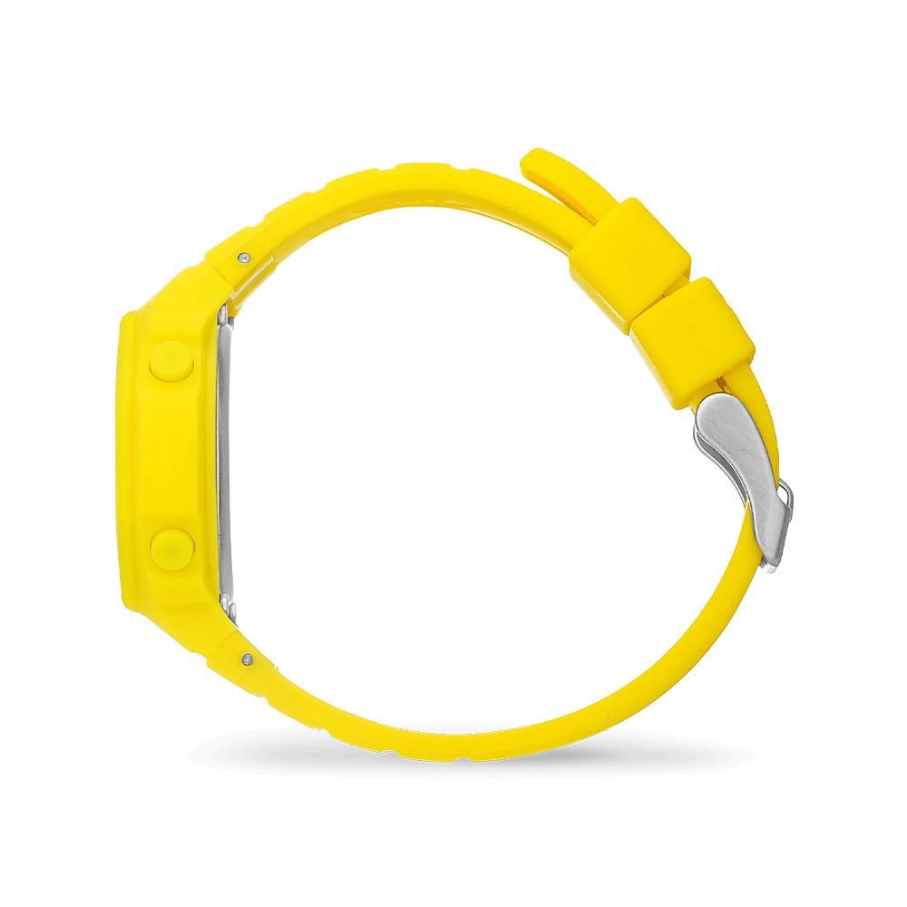 ice-watch Digitaluhr Ice-Watch Ice Digit Ultra Yellow (S) 022098, Hochwertiges Produkt mit zeitlosem Design, sorgfältiger Verarbeitung