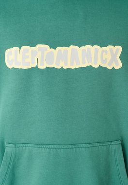 Cleptomanicx Kapuzensweatshirt First Type mit coolem Markenprint