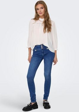 ONLY Skinny-fit-Jeans ONLROYAL REG SK VIS BUT DET DNM PIM