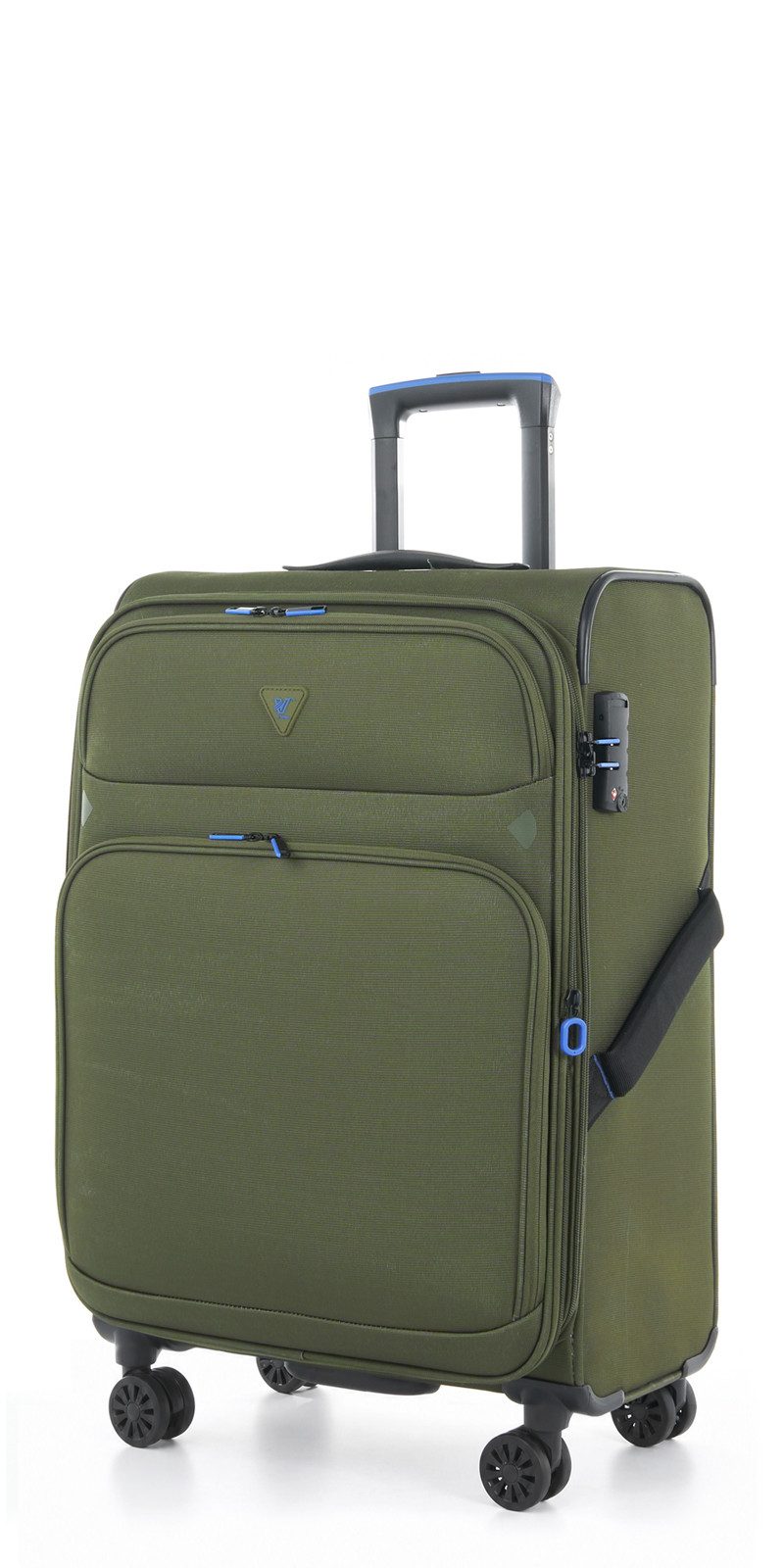 Verage Weichgepäck-Trolley Breeze, Erweiterbar Reisekoffer Stoffkoffer, 4 Rollen, Volumenerweiterung,TSA-Zahlenschloss, Handgepäck-Koffer S/M/L/Set