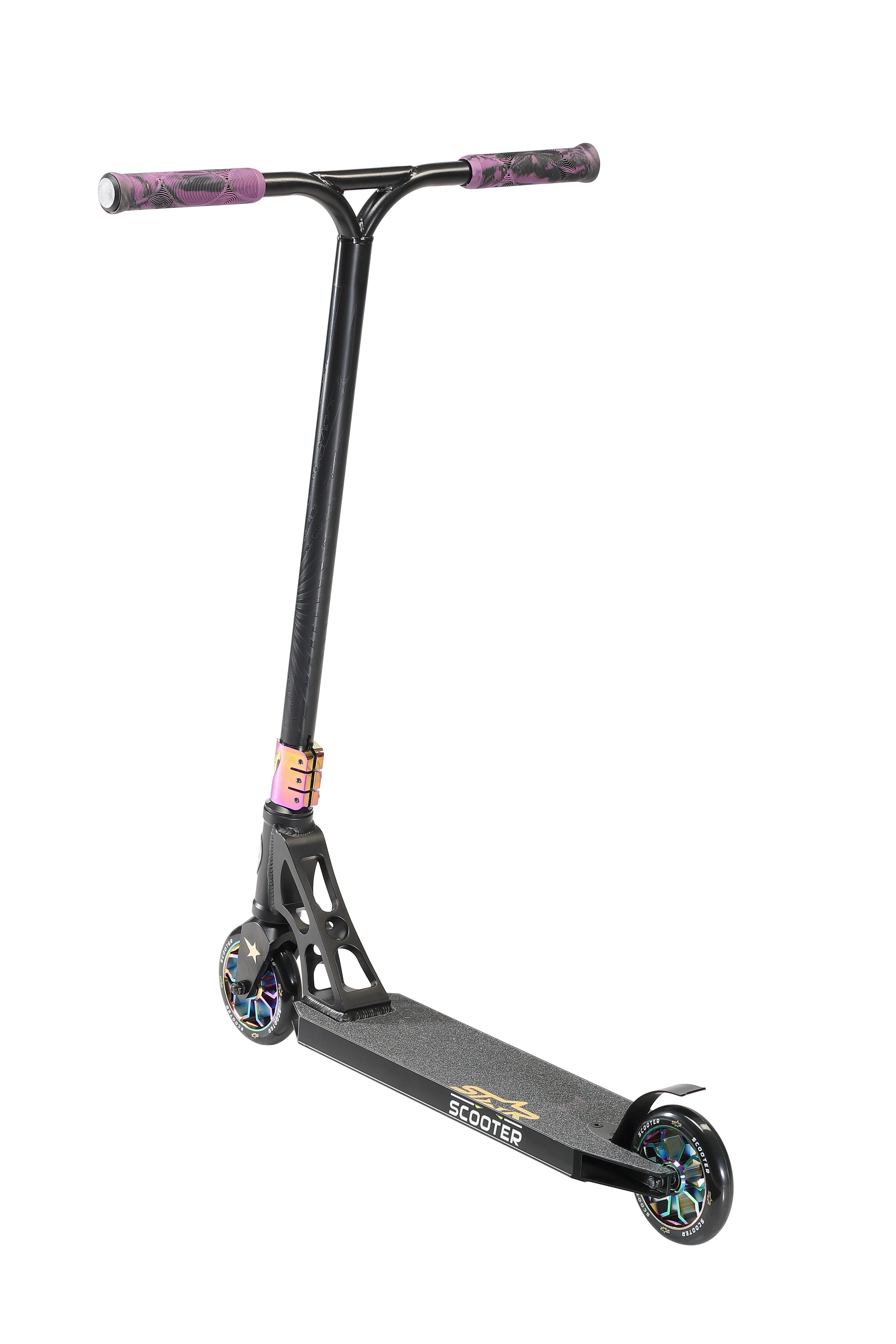 Star-Scooter Stuntscooter Professional 120 mm, ab 8 Jahre, ab 138 cm, HIC, Jungen, Mädchen, 86A, Aluminium, ABEC-9