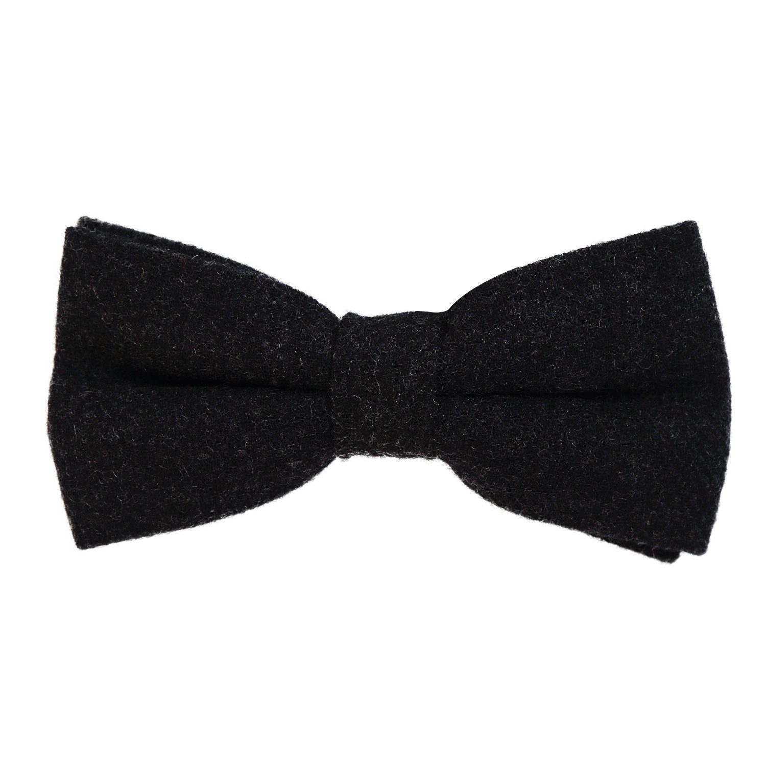 DonDon Fliege DonDon Herren Fliege 12 x 6 cm Baumwolle (Packung, 1-St., 1x Herrenfliege) bereits gebunden, verstellbar, Tweedlook