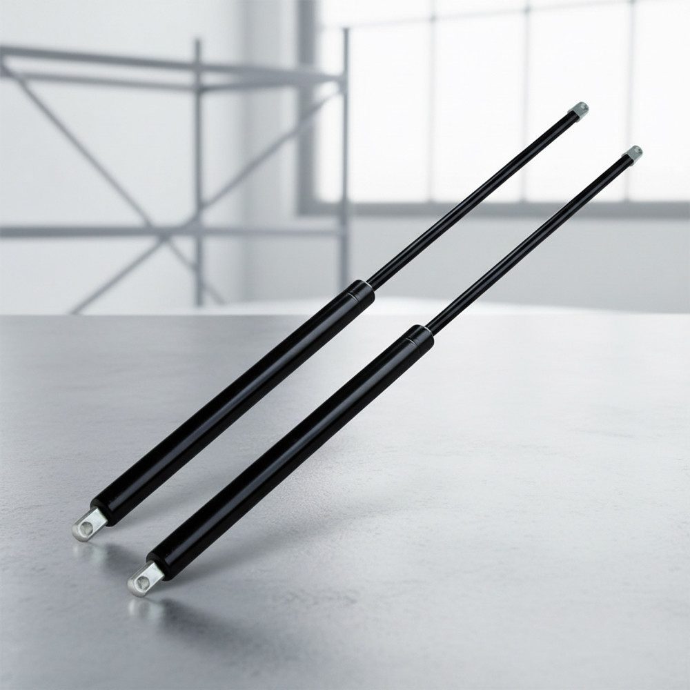 Melko Druckfeder Gasdämpfer Gasdruckfeder 2er Set Druck 2500 N 250 kg Heckklappe (Doppelteilig, 2 St., 2 Stück), Nitrogen Reinheit: 99.999%