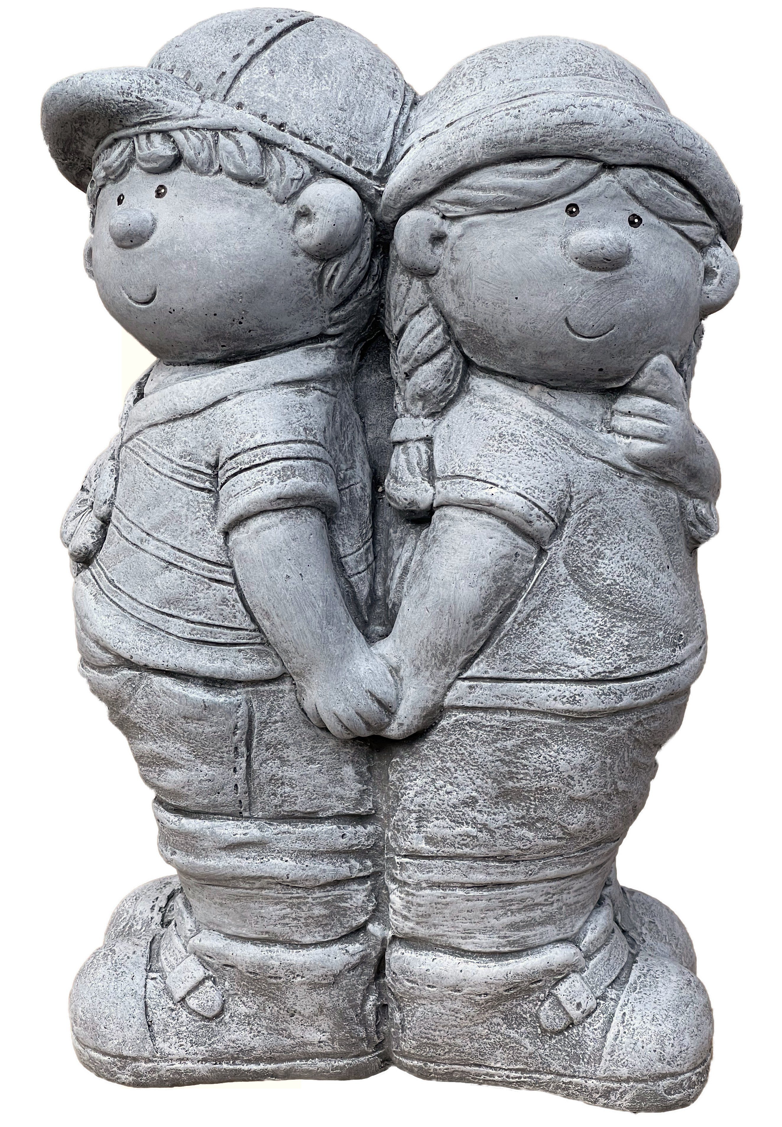 Stone and Style Gartenfigur Steinfigur Junge günstig online kaufen