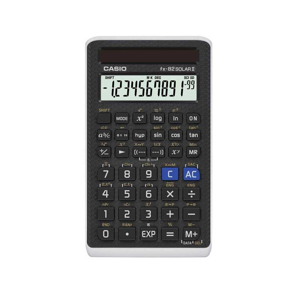 CASIO Taschenrechner FX-82Solar II Wissenschaftlicher Taschenrechner