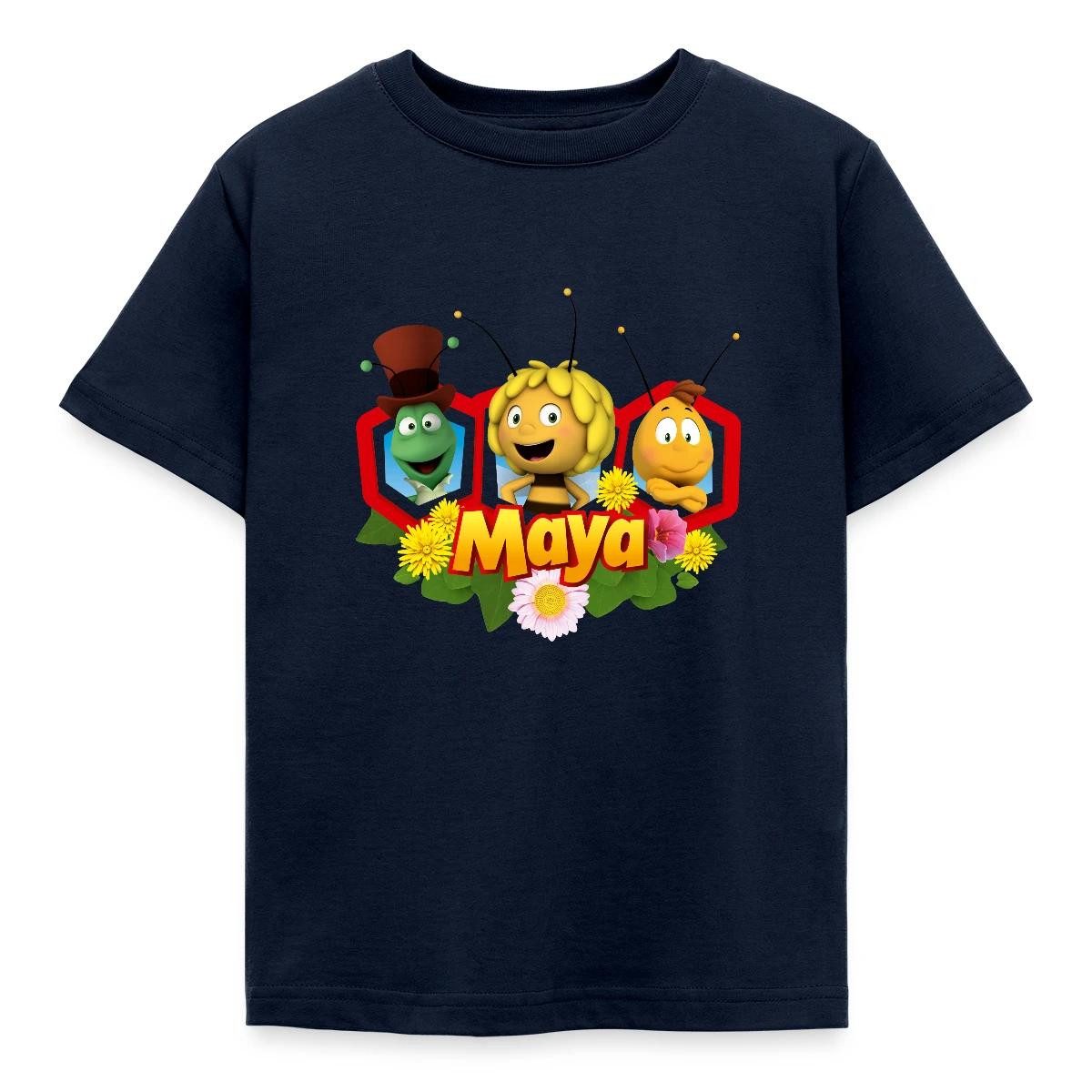 Spreadshirt T-Shirt Biene Maja Freunde Flip Willi Kinder T-Shirt (1-tlg) Fällt klein aus. Wir empfehlen, eine Größe größer zu bestellen.