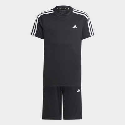 adidas Sportswear Trainingsanzug TRAIN ESSENTIALS AEROREADY 3STREIFEN REGULARFIT TRAINING SET (Set, 2-tlg)