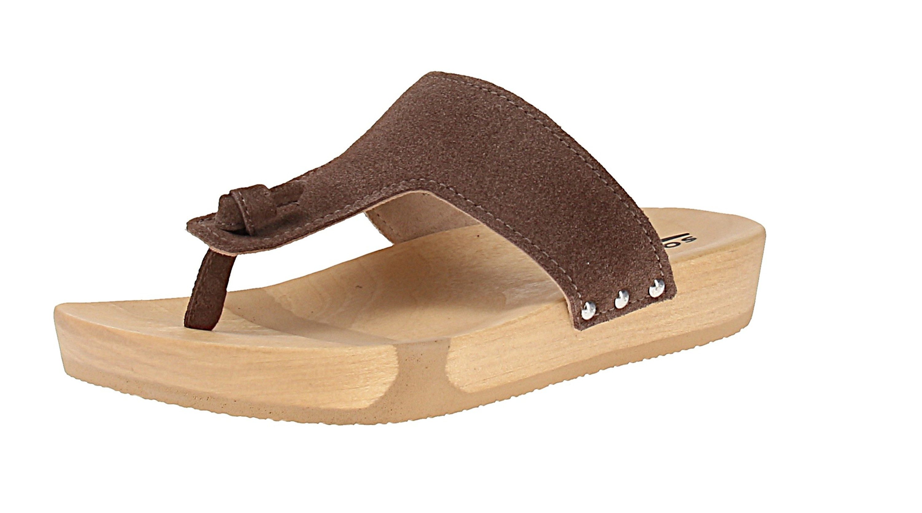 Softclox Softclox S3296 Lola Kaschmir - Damen Pantolette - 43-Mocca Sandale