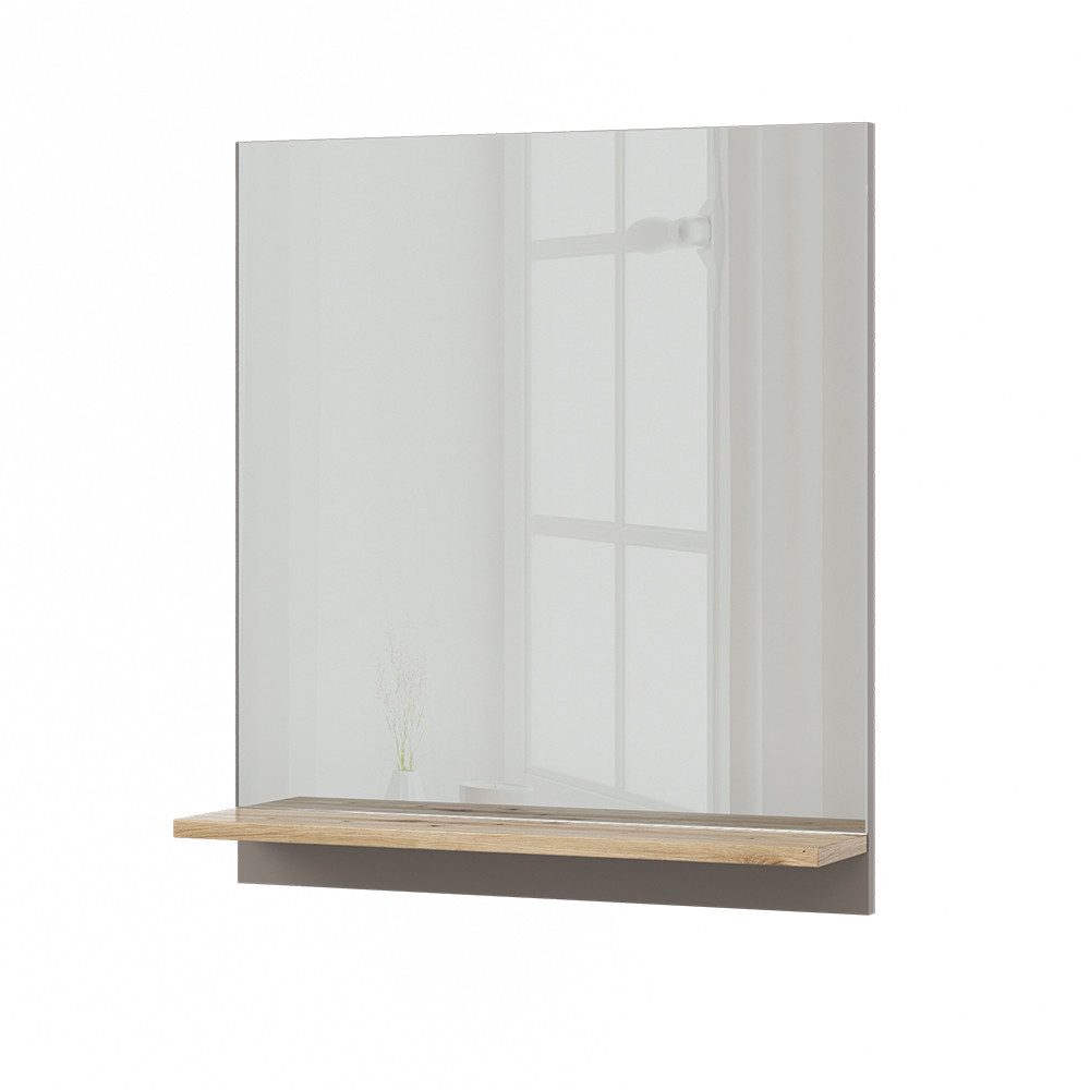 Vicco Badspiegel Marelle, Greige/Artisan-Eiche, 60 x günstig online kaufen