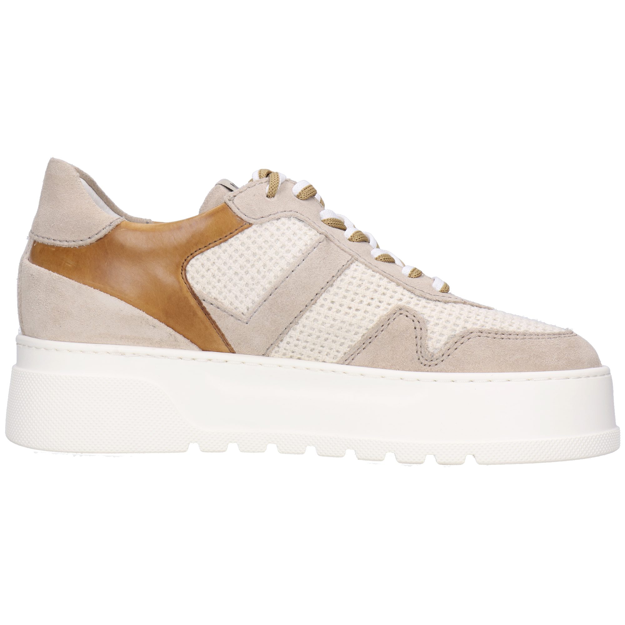 Melvin & Hamilton Alga 2 Leder-Sneakers für Damen Sneaker Plateausohlen, Echtes Leder, Herausnehmbare Innensohle