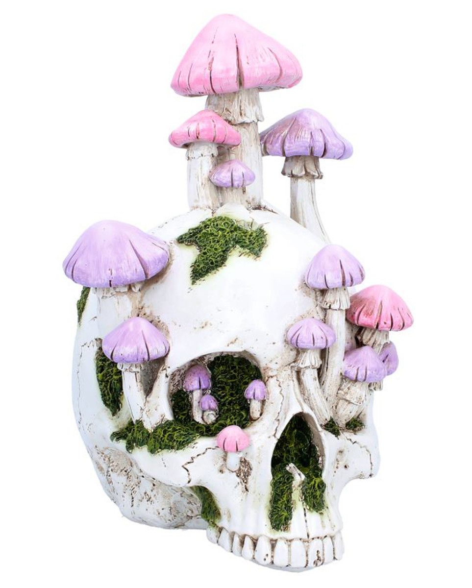 Horror-Shop Dekoobjekt Sporebound Magic Mushroom Totenkopf Dekofigur 29,5