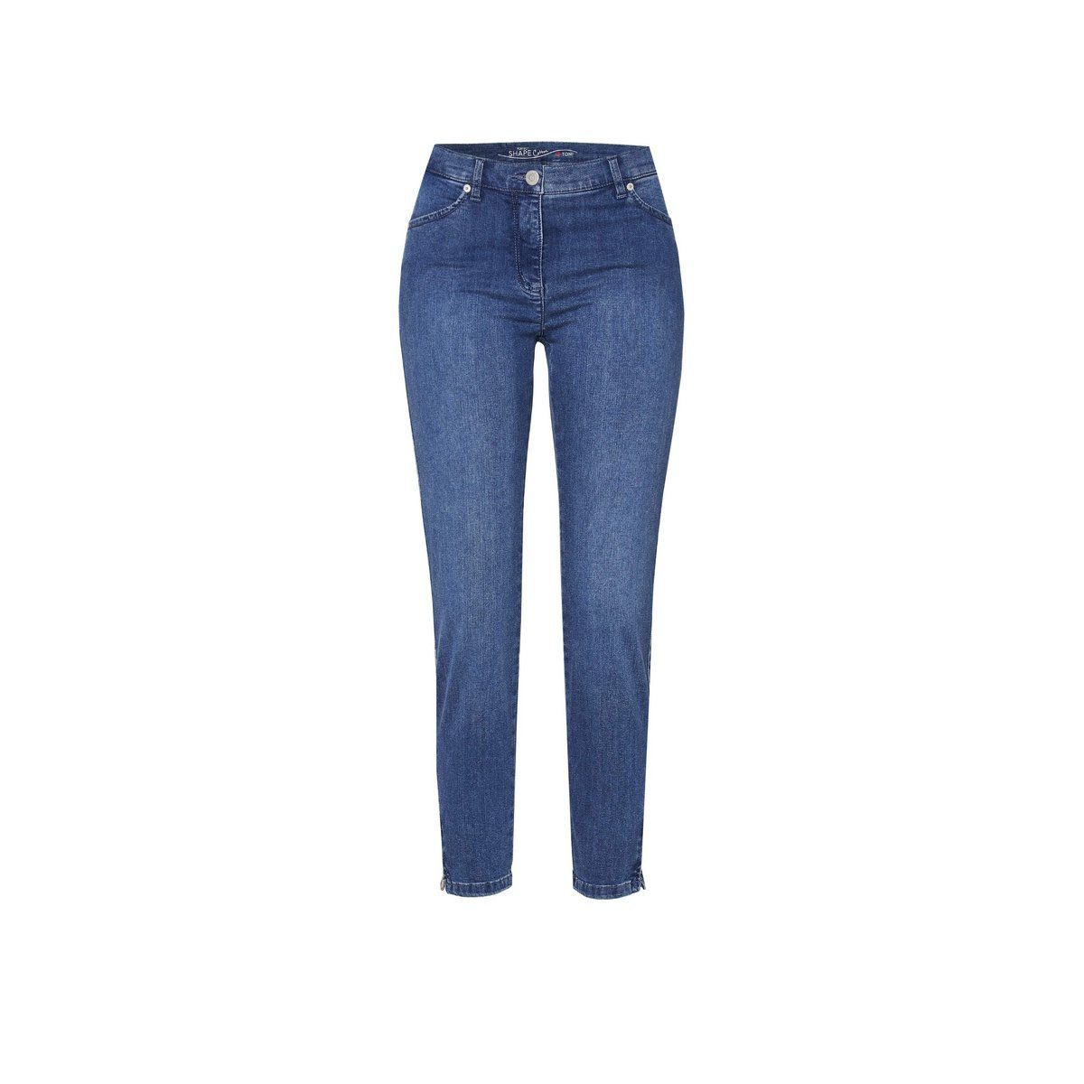TONI 5-Pocket-Jeans blau regular (1-tlg)