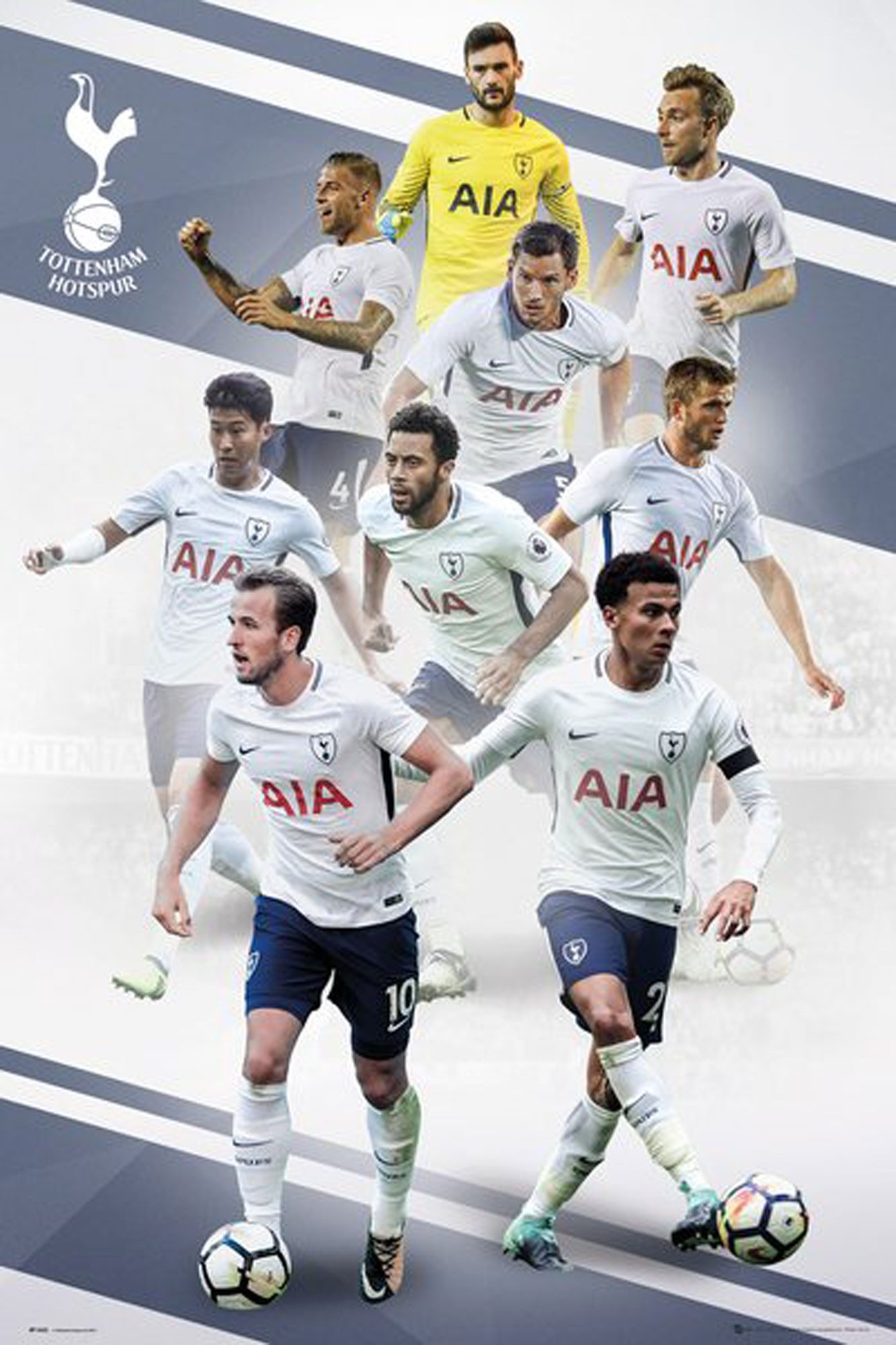 Poster Fußball - Poster - Tottenham Hotspur - Players 17/18