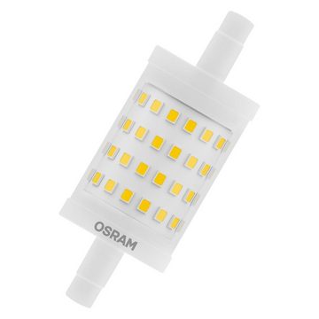 Osram LED-Leuchtmittel LINE R7s LED-Leuchtmittel 78mm dimmbar, R7s, Warmweiß