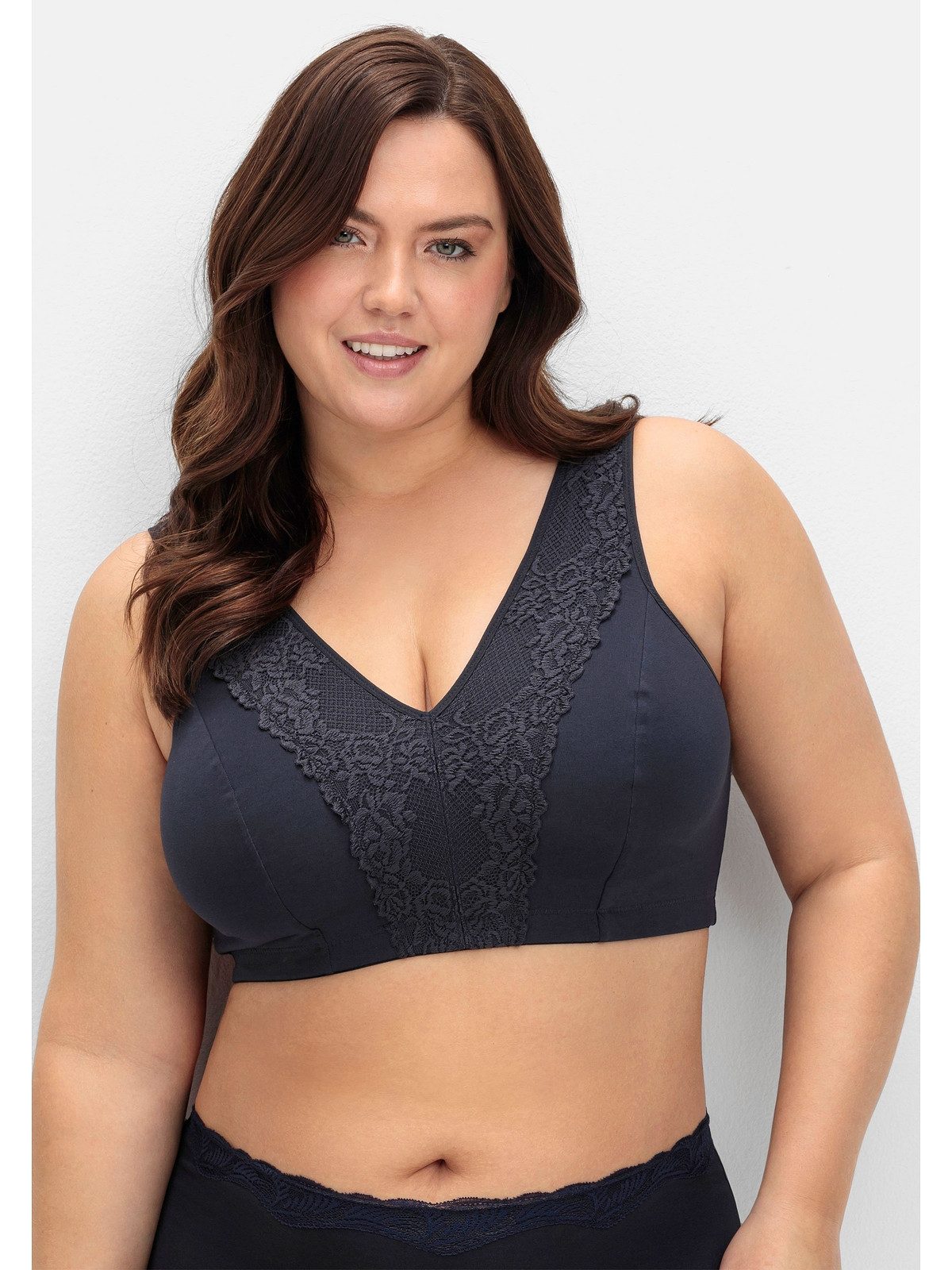 Sheego Bügelloser BH Große Größen in verschlussloser Bustier-Form