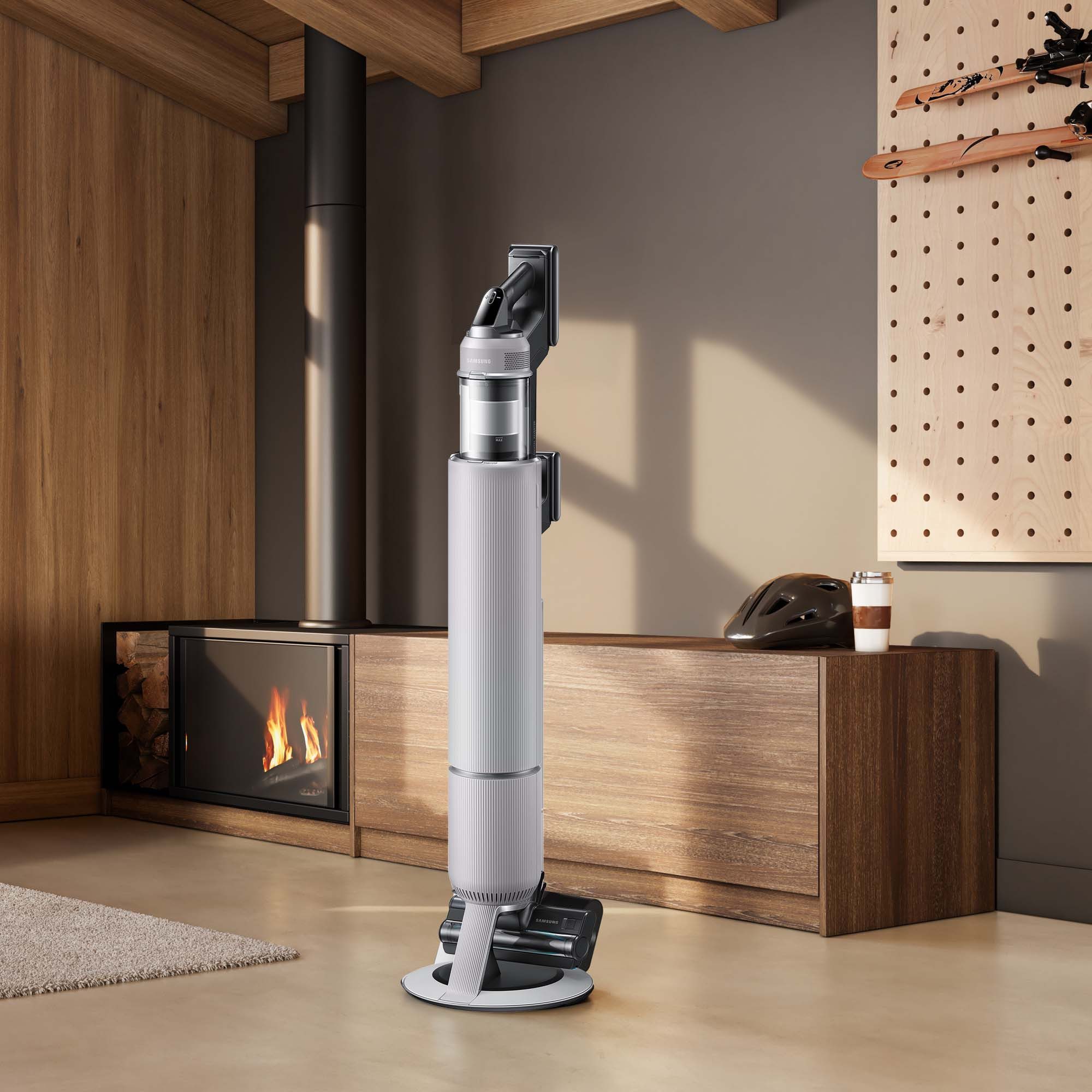 Samsung Akku-Handstaubsauger BESPOKE AI Jet CompleteClean, VS80F28EFP/WD, 770 W, beutellos