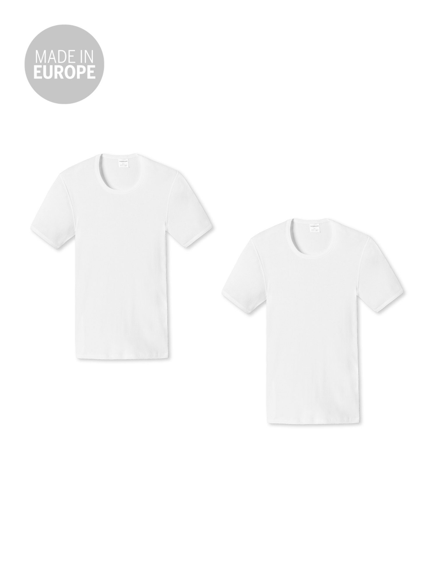 T-Shirt (2-tlg) Schiesser Essentials