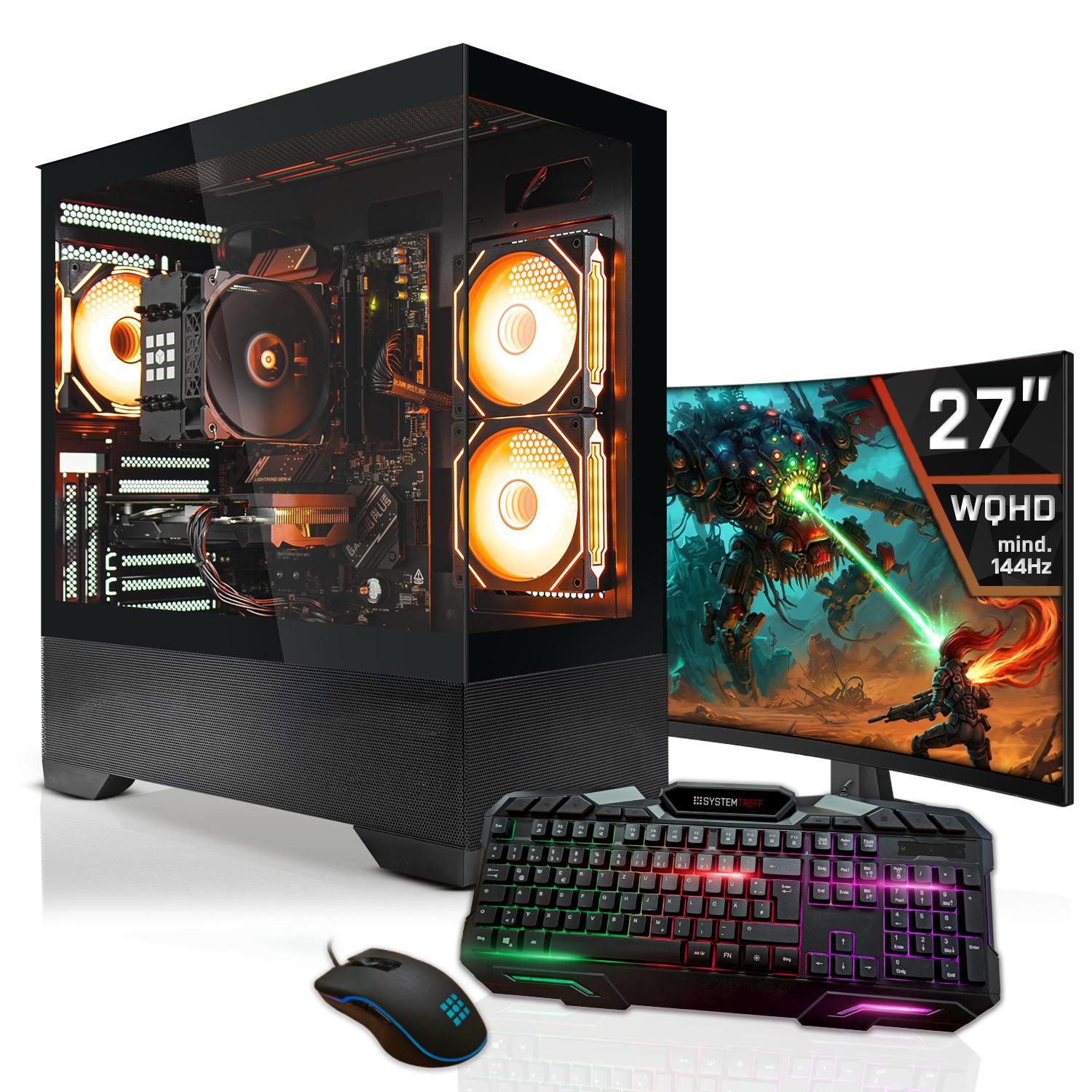 SYSTEMTREFF AMD Ryzen 7 7800X3D mit Nvidia GeForce RTX 5070 TI 16GB Gaming-PC-Komplettsystem (27", AMD 7800X3D 7800X3D, Nvidia GeForce RTX 5070 Ti, 32 GB RAM, 1000 GB SSD)