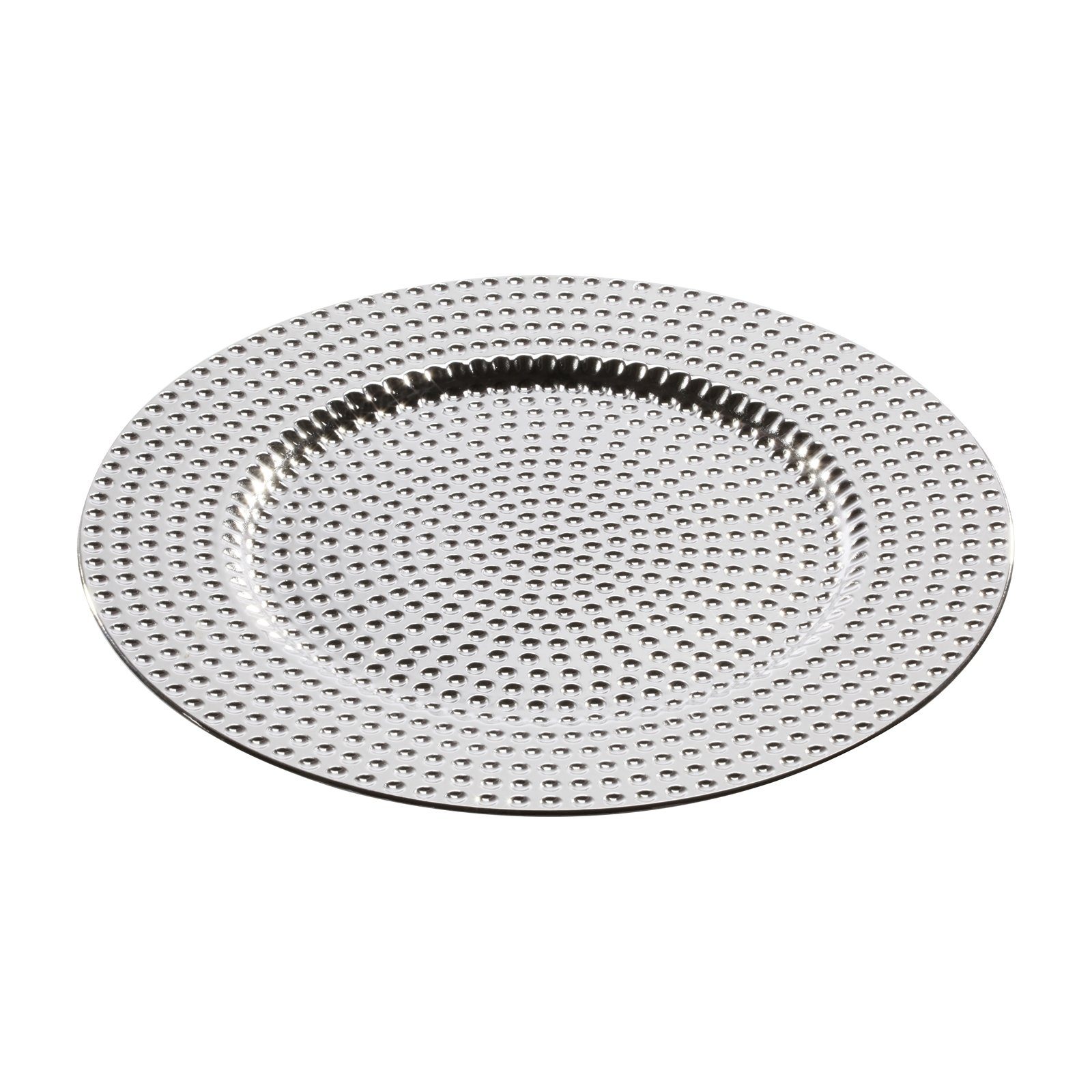 HTI-Living Dekoteller Dekoteller Glamour Ø 33 cm (Stück, 1 St., 1 Dekoteller), Platzteller Weihnachtsteller