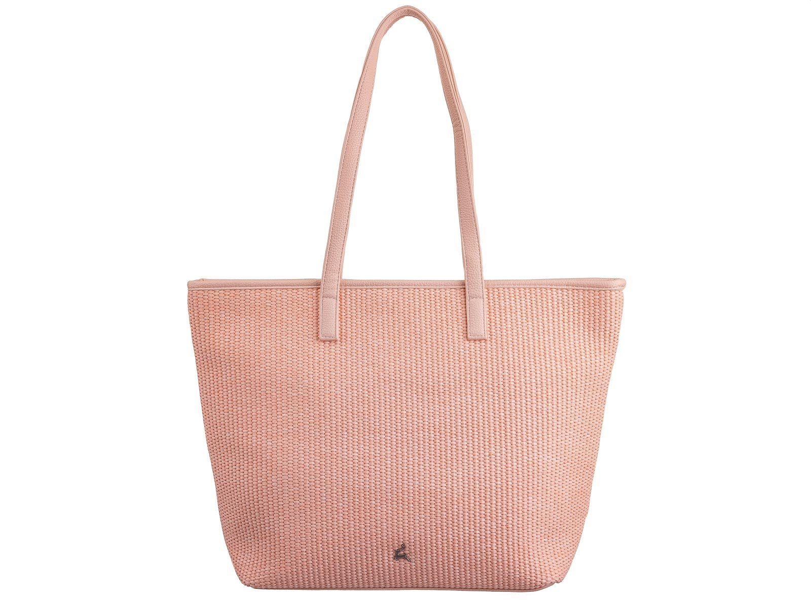 Prato Handtasche LM Joyce Shopper XL Handtasche (1-tlg), Stroh-Look