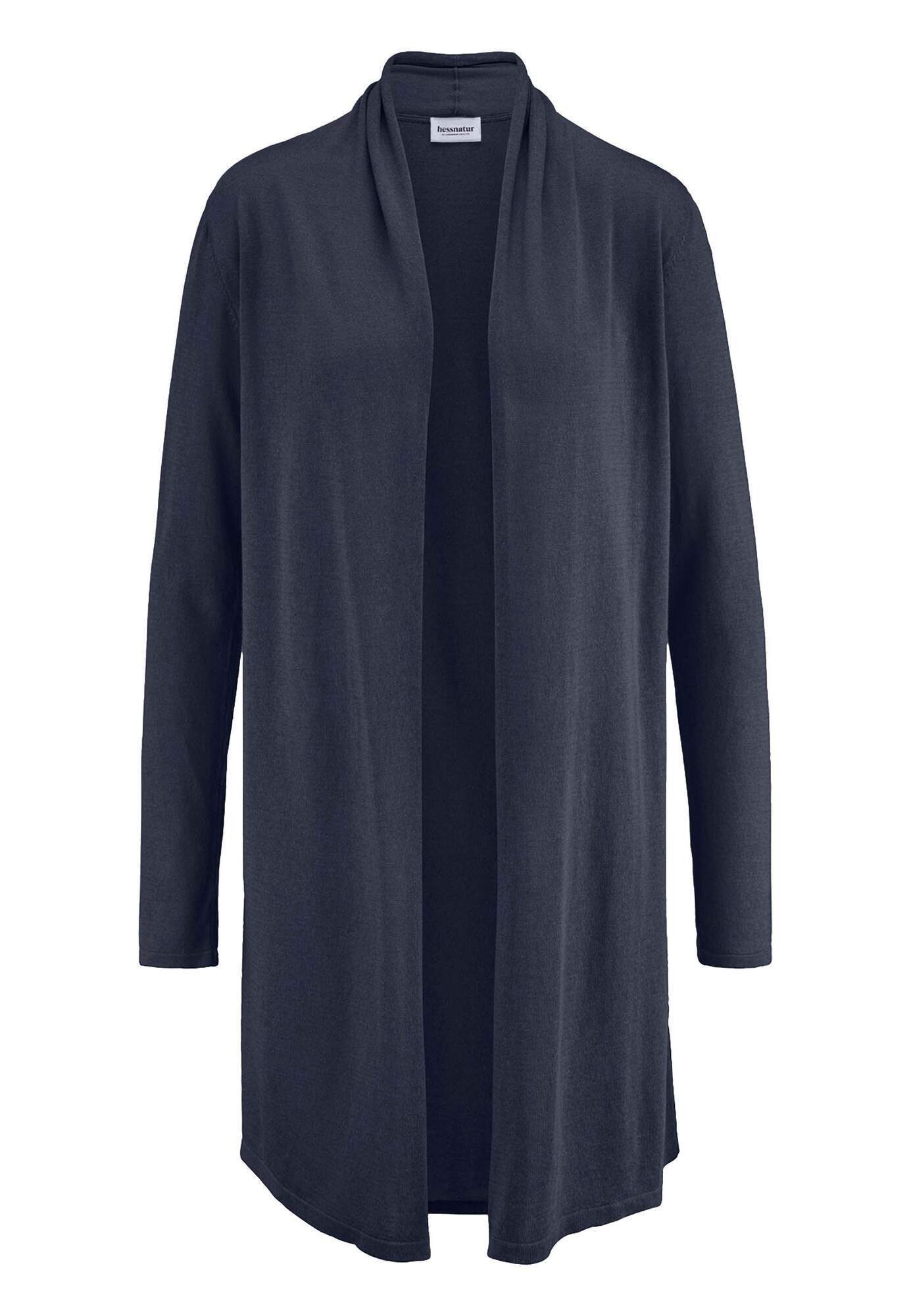 Hessnatur Strickjacke aus TENCEL™ Lyocell und Bio-Baumwolle (1-tlg)