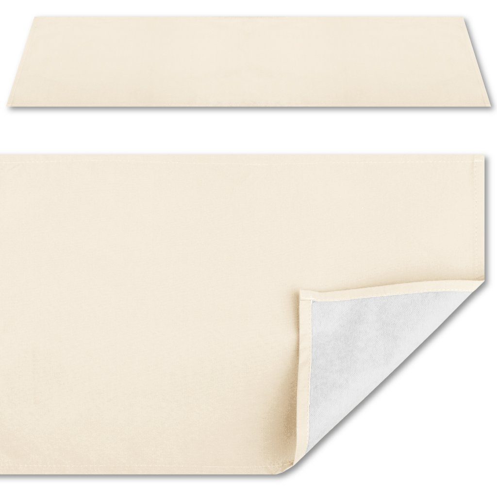 Bestlivings Tischläufer Ellen 140x40cm (1-tlg), Tischdecke Tischdeko Platzmatte Platzset Microfaser
