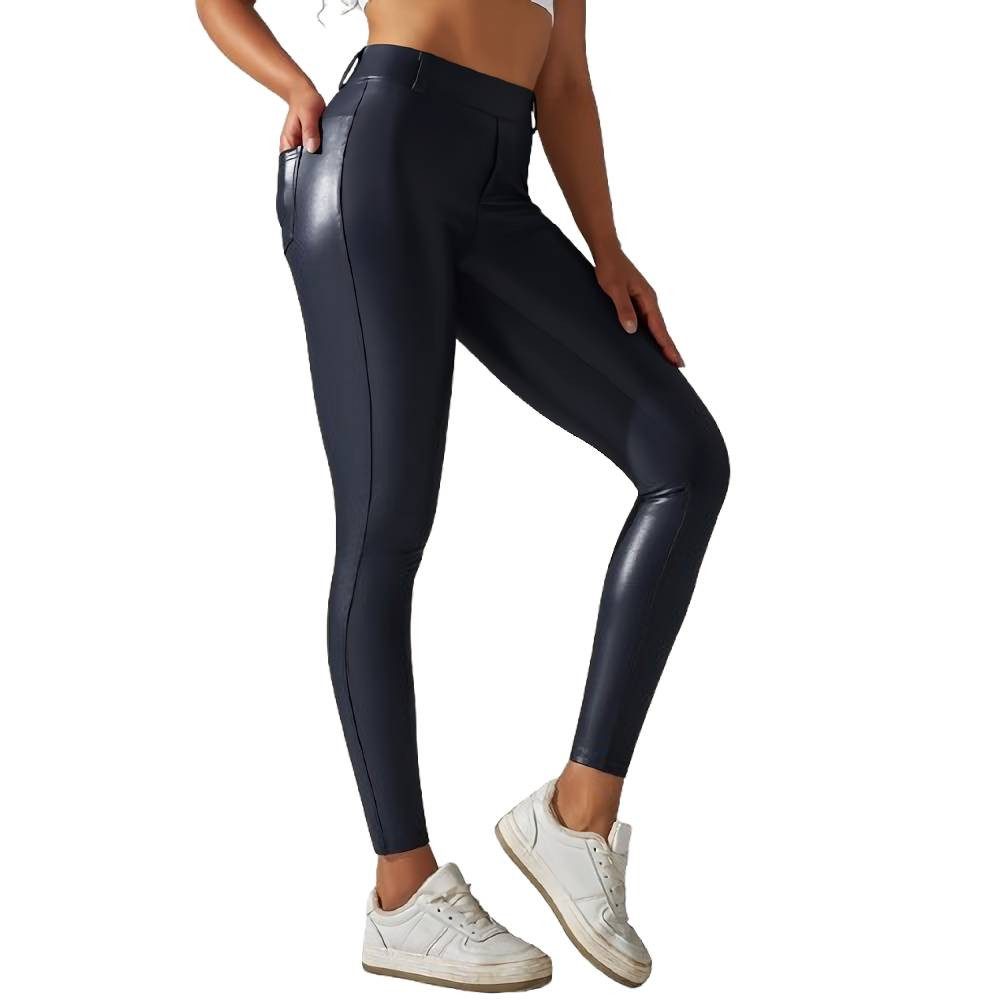 Blusmart Leggings Frauen Skinny Lederhose (Hohe günstig online kaufen