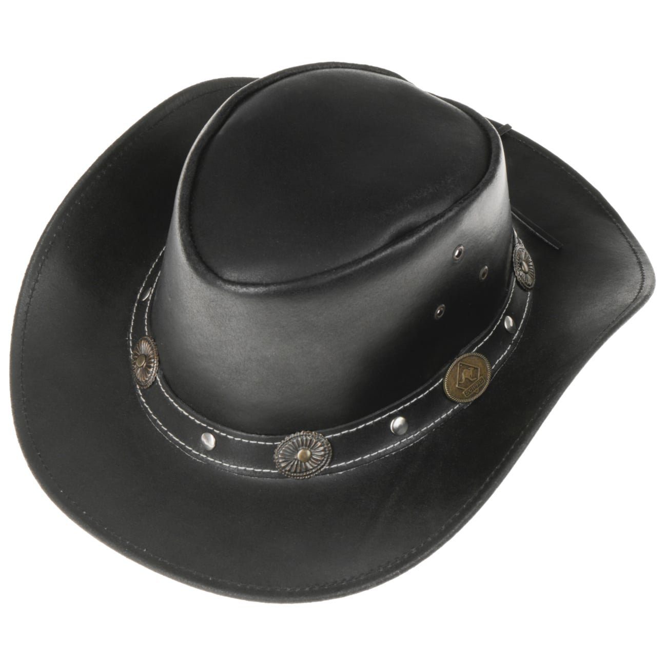 Scippis Cowboyhut (1-St) Outdoorhut mit Lederband