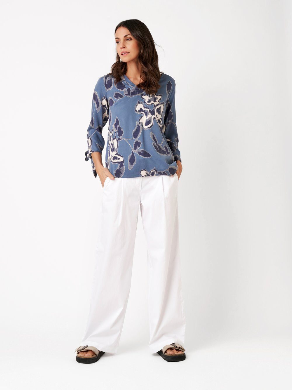 TONI Klassische Bluse Anna mit Flowerprint