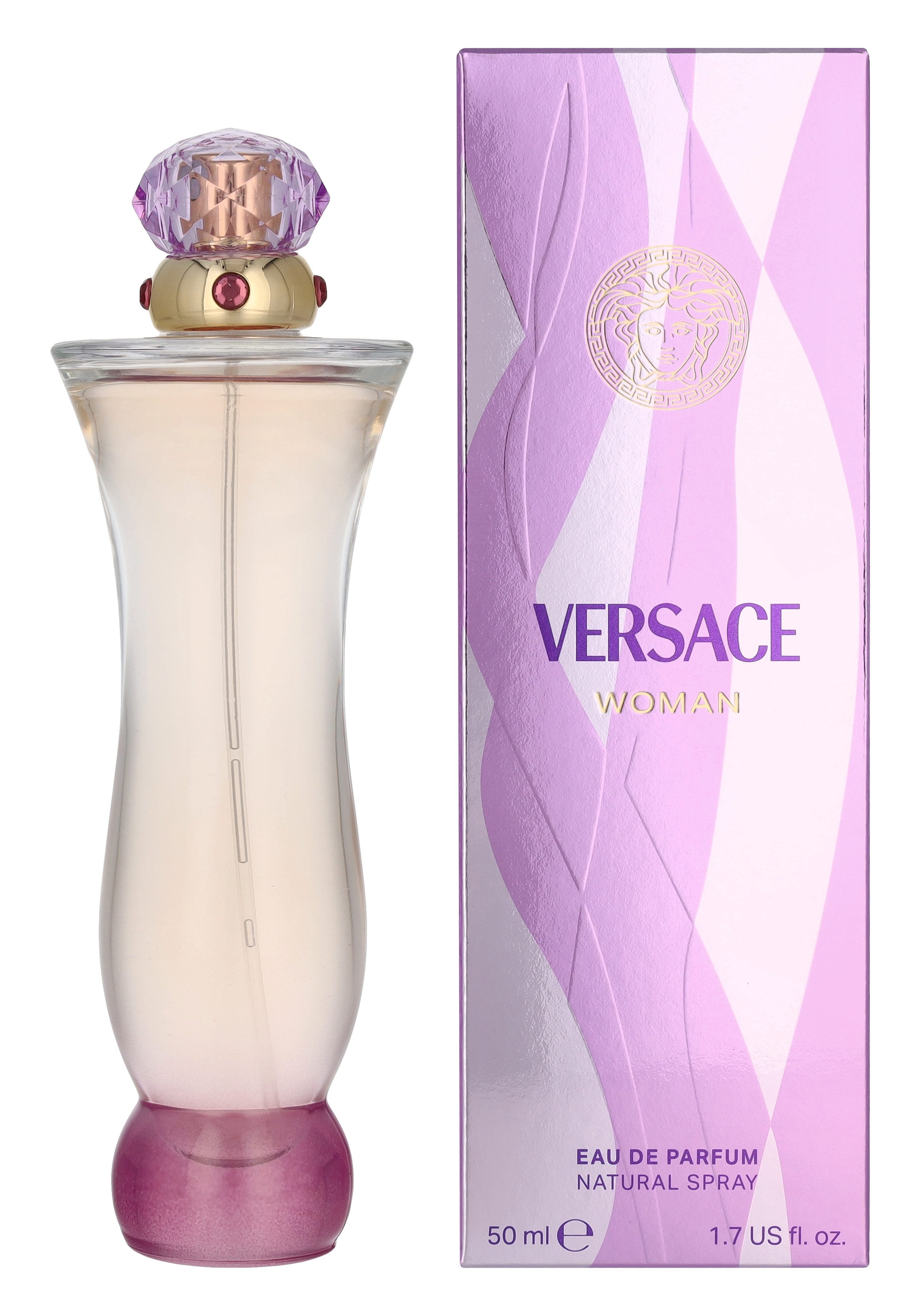 Versace Eau de Parfum WOMAN EDP, Orientalischer Duft mit Jasmin, Himbeere, Lotos und Bernstein.
