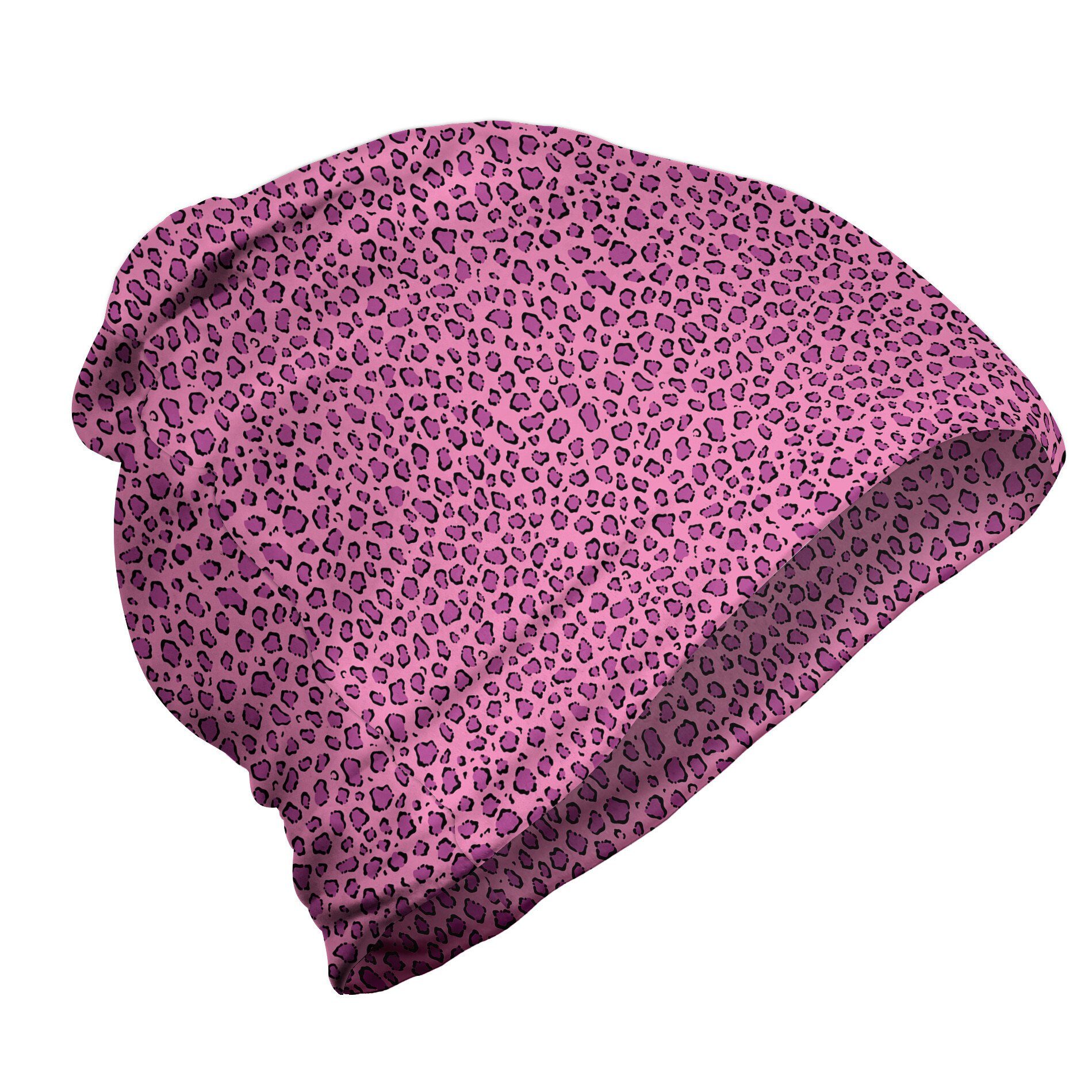 Abakuhaus Beanie Wandern im Freien Safari Leopard-Haut-Spots Pattern