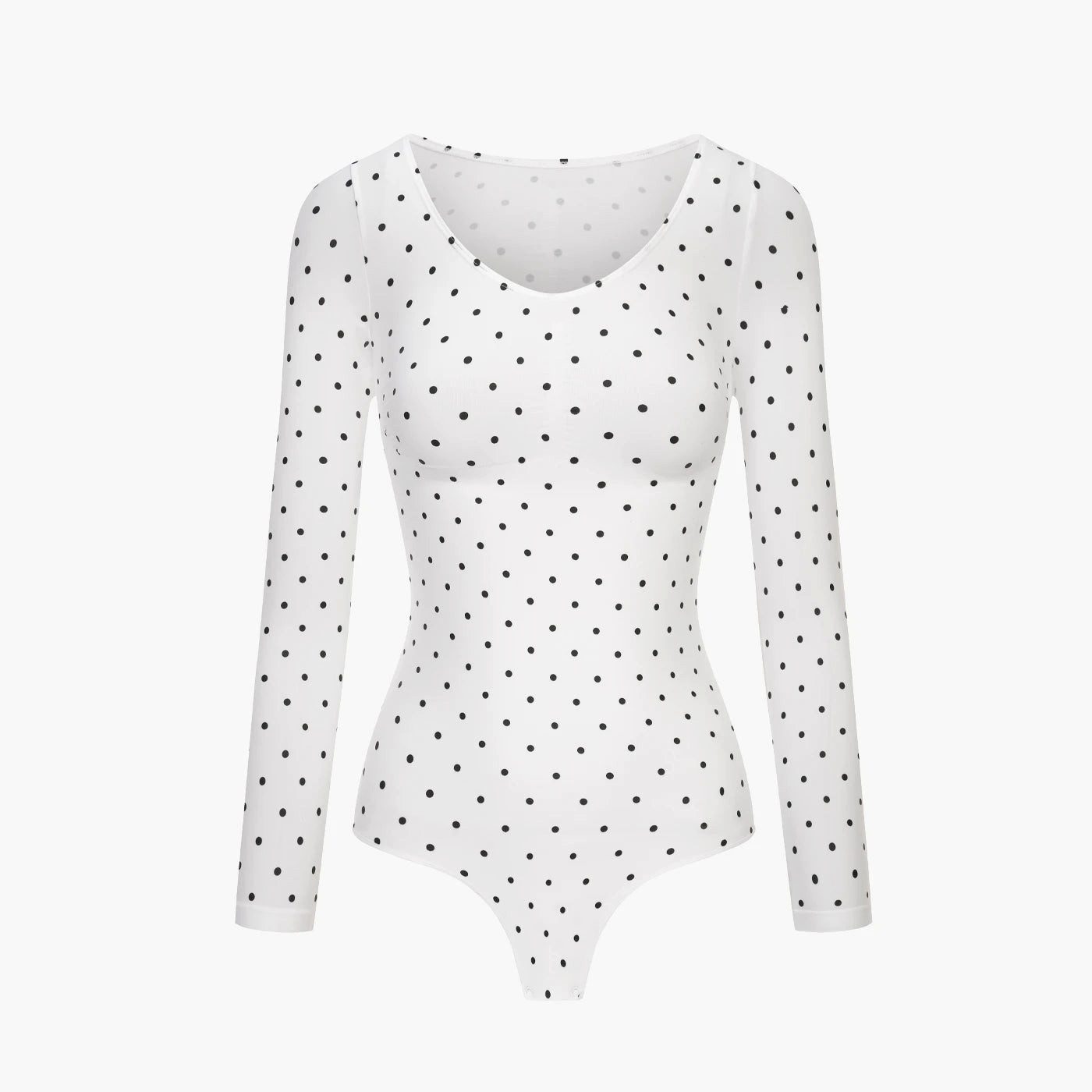 White Polka Dot