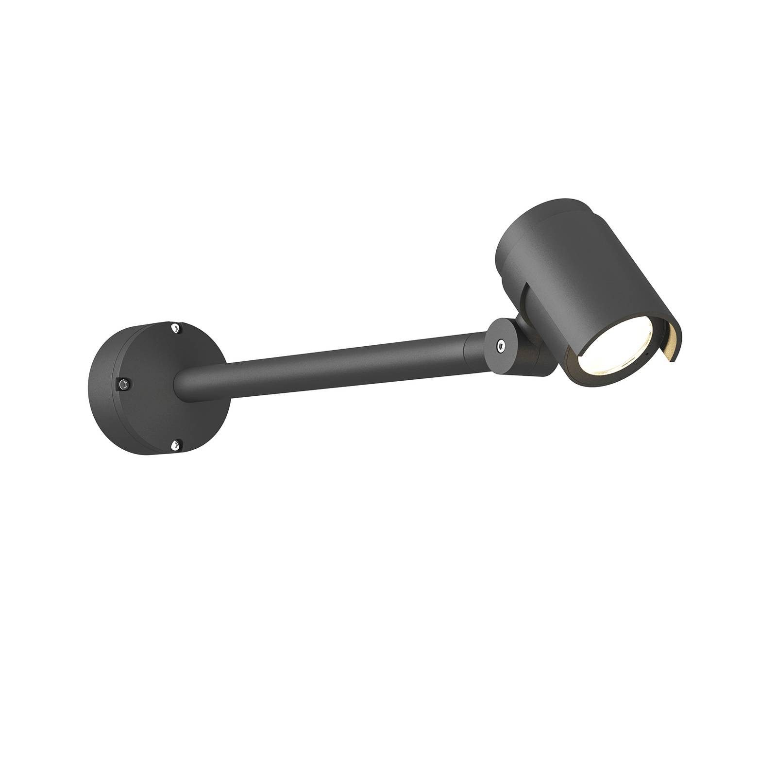 Lucande Außen-Wandleuchte Beatrix, 1 x 10 W LED, warmweiß