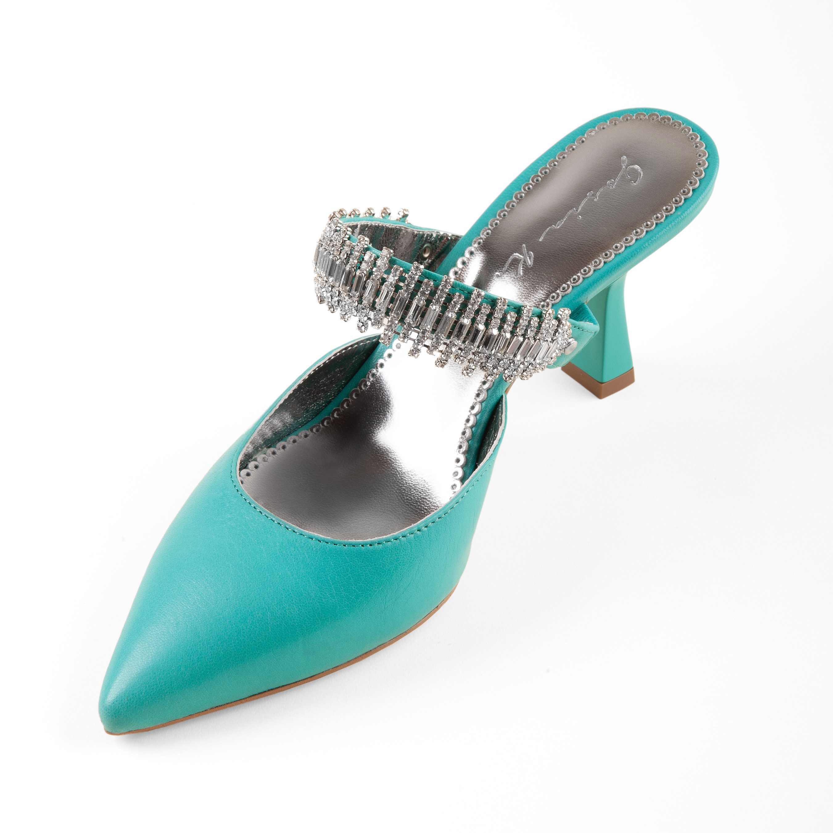 GosiaK. "Estelle" Pantolette aus echtem Leder