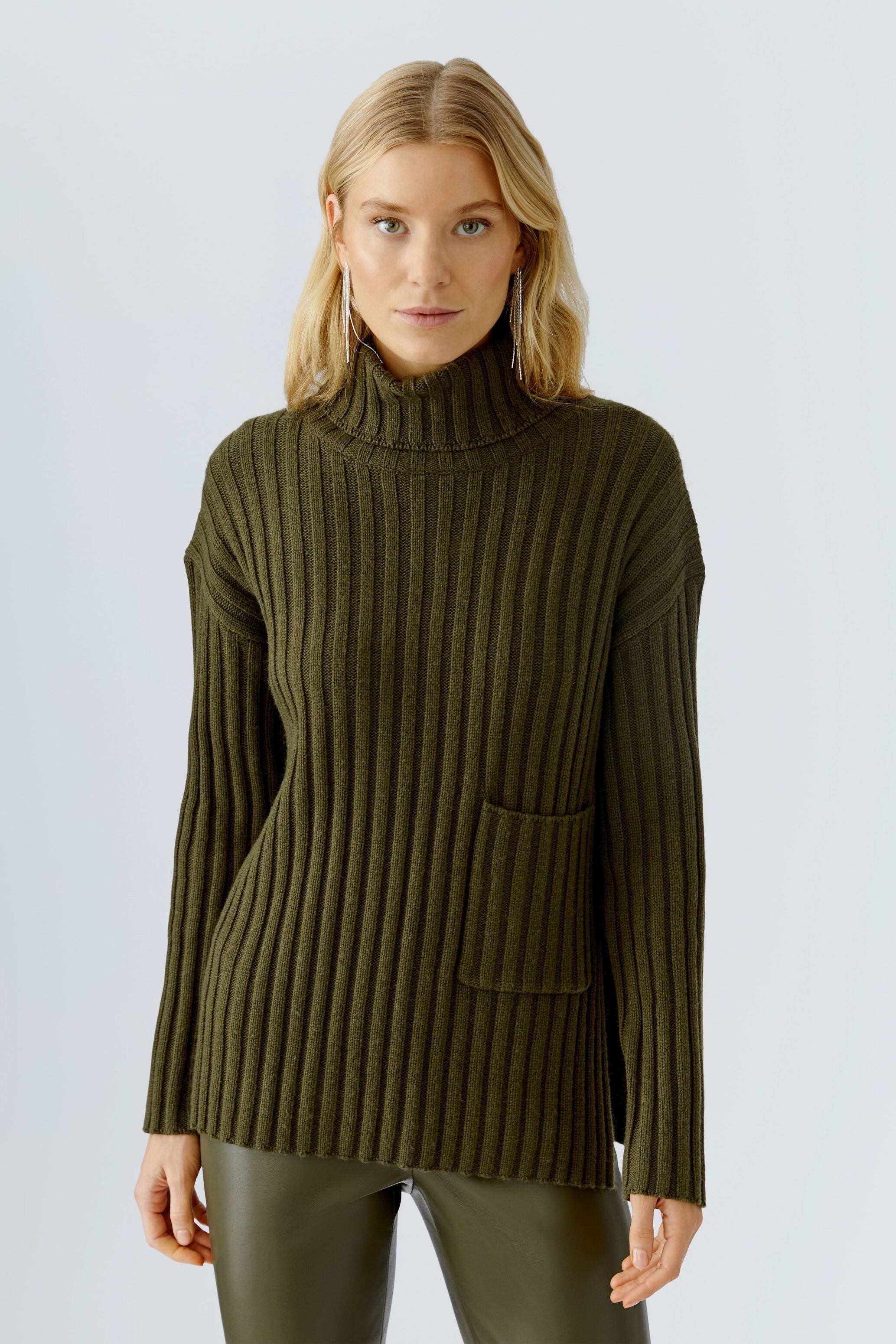 Oui Rollkragenpullover