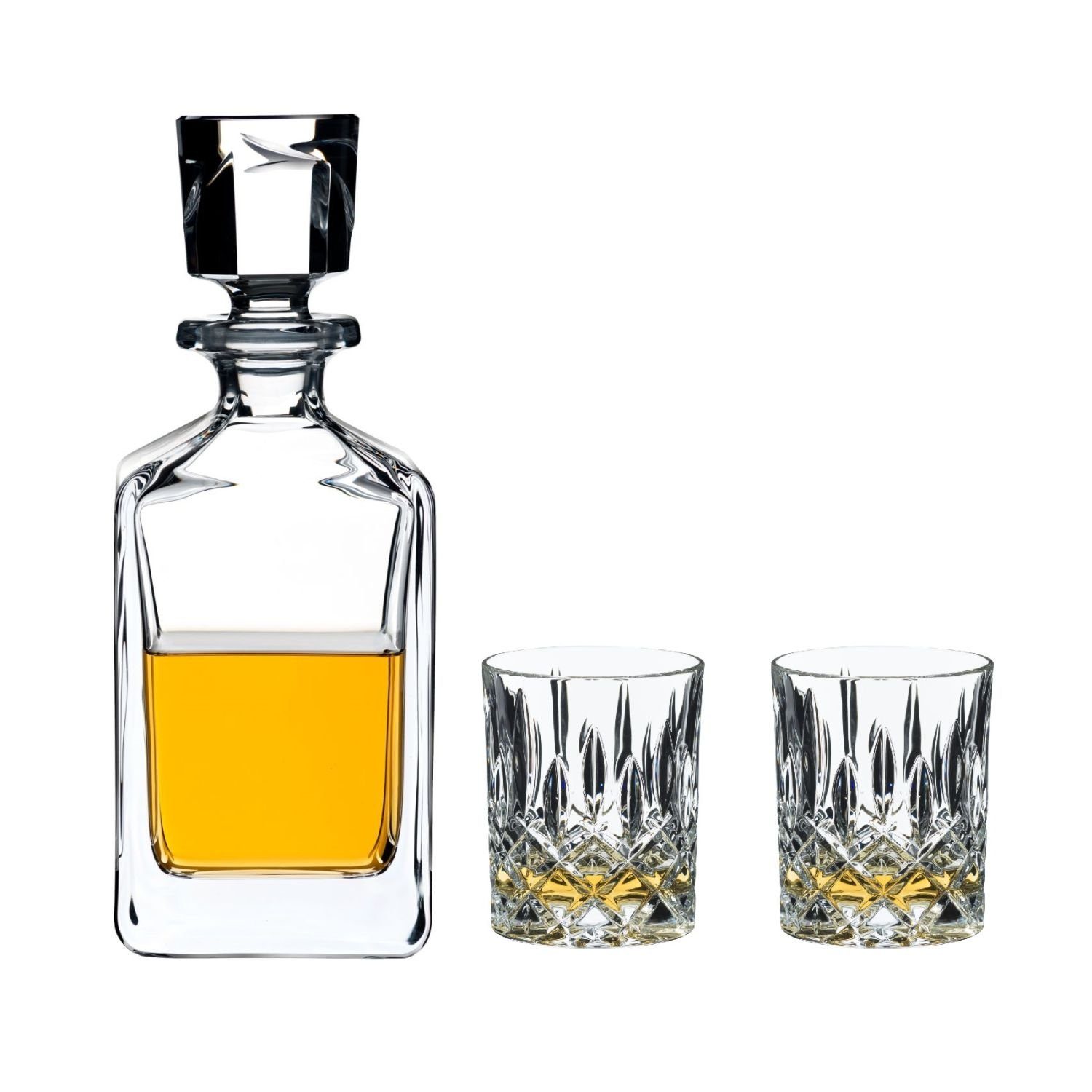 RIEDEL Glas Dekanter »Set mit Whisky-Dekanter Louis und zwei Spey-Tumble«,  (2 Gläser, 1 Karaffe)