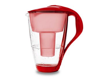 PearlCo Wasserfilter Glas Inkl. 3 Universal Filterkartuschen, Zubehör für Brita Classic u. PearlCo Classic