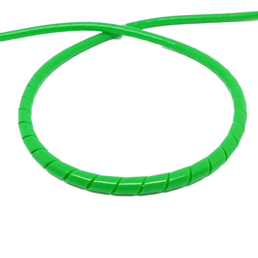 Capgo Fahrradwerkzeugset Capgo BL Spiralschlauch Kabelschutz ID 4.8mm AD 6mm 2m neon grün