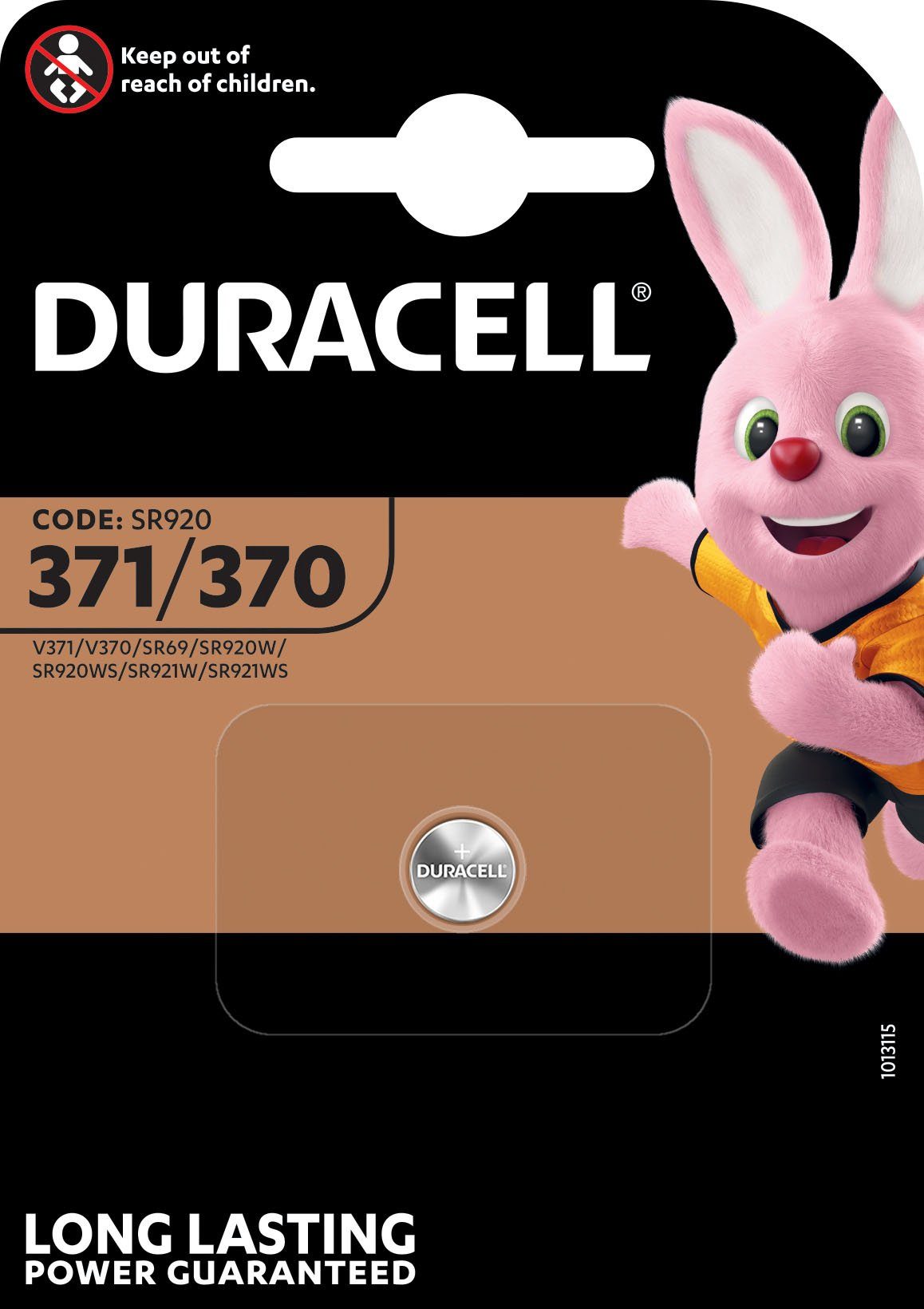 1 Duracell Stck Batterie, V, Watch 371/370 St) 1 (1,5