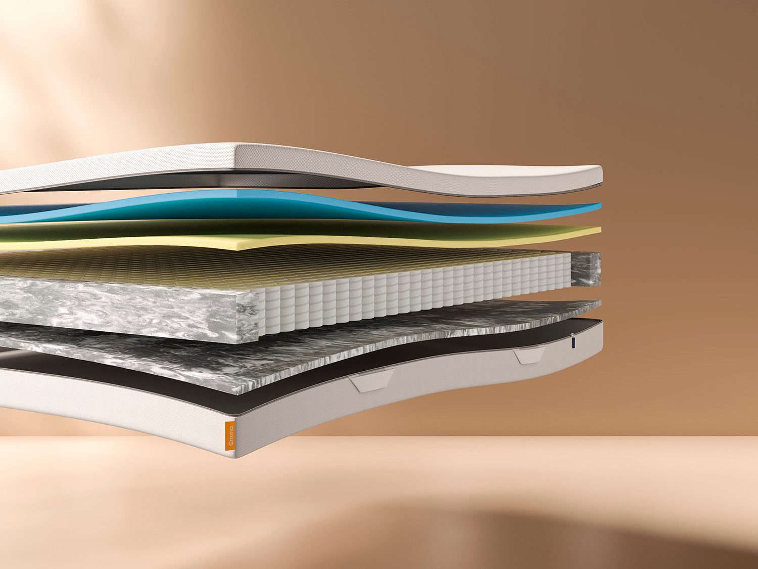 Taschenfederkernmatratze Emma one, Emma, 18 cm hoch, (1-tlg), 5 Zonen, ab 90x200cm und weiteren Größen