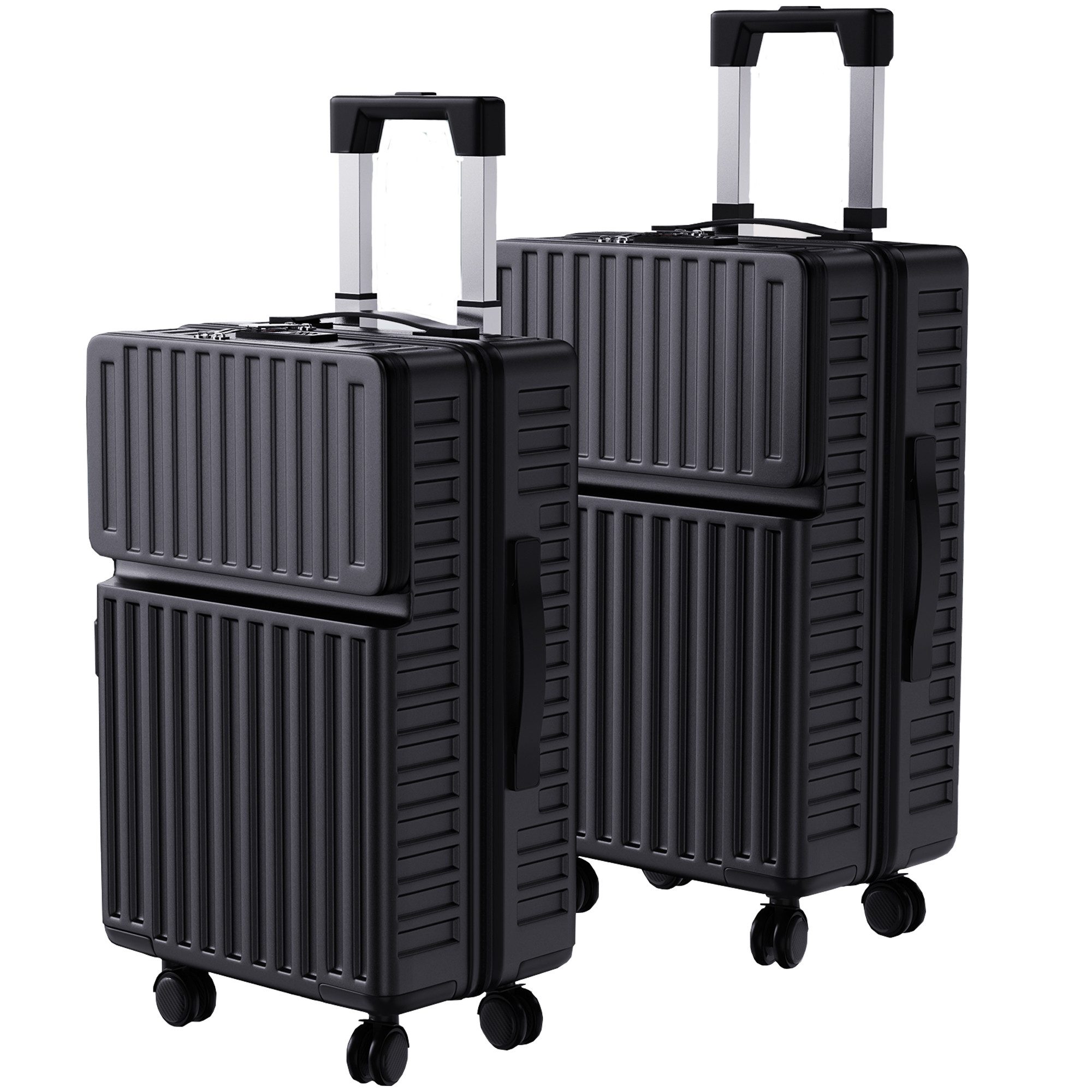 FUROKOY Trolleyset Kofferset Hartschalenkofferset Reisekoffer Set, 20/24 Zo günstig online kaufen