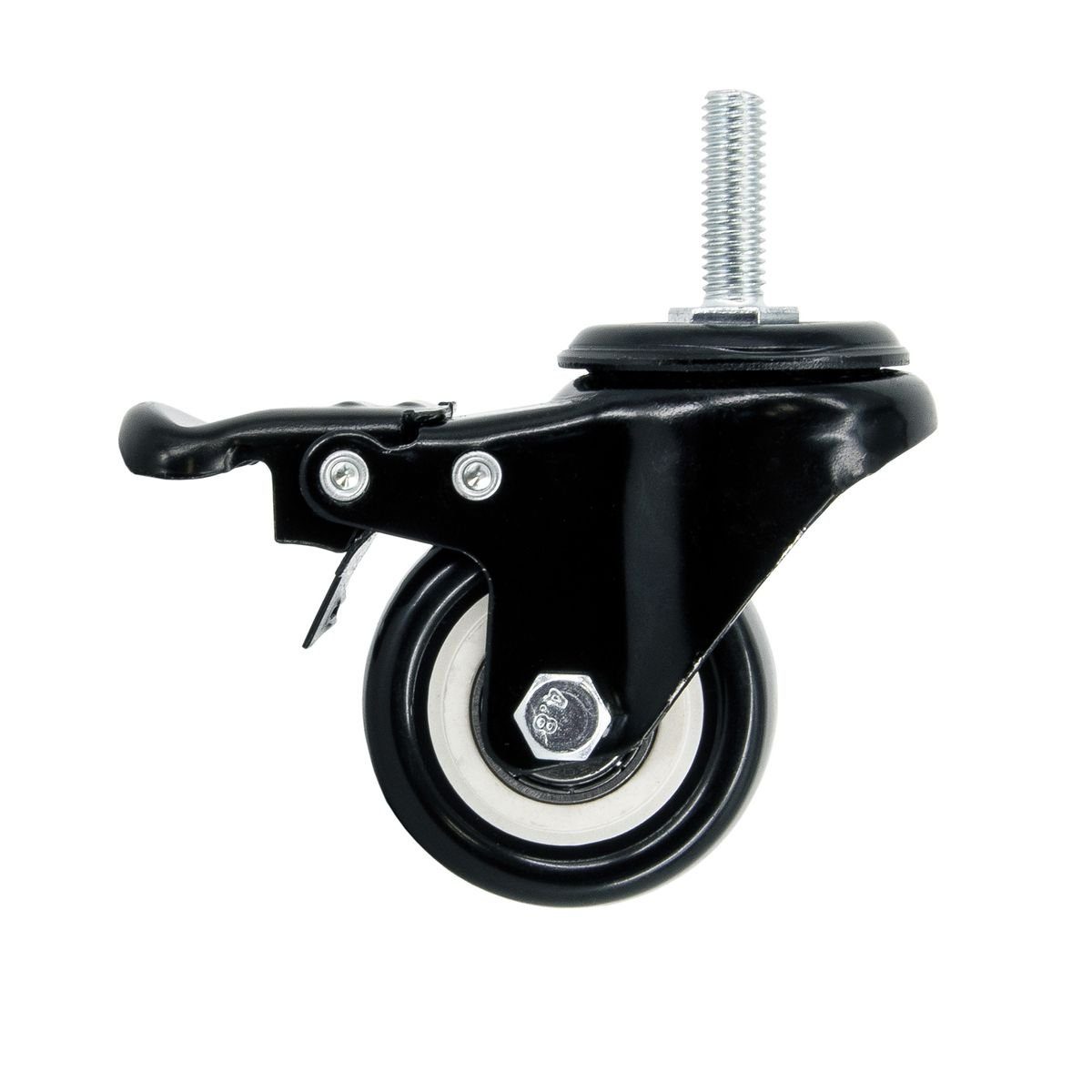 SCHMIDT systemprofile Profil Lenkrolle mit Bremse M8 Transportrolle Schwenkrolle